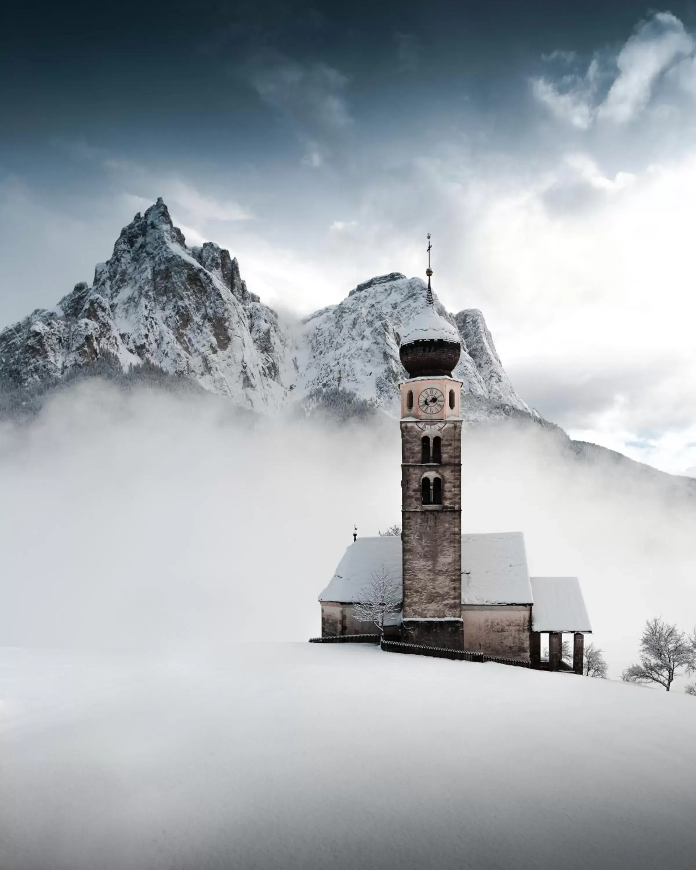 Winter in Sensoria Dolomites