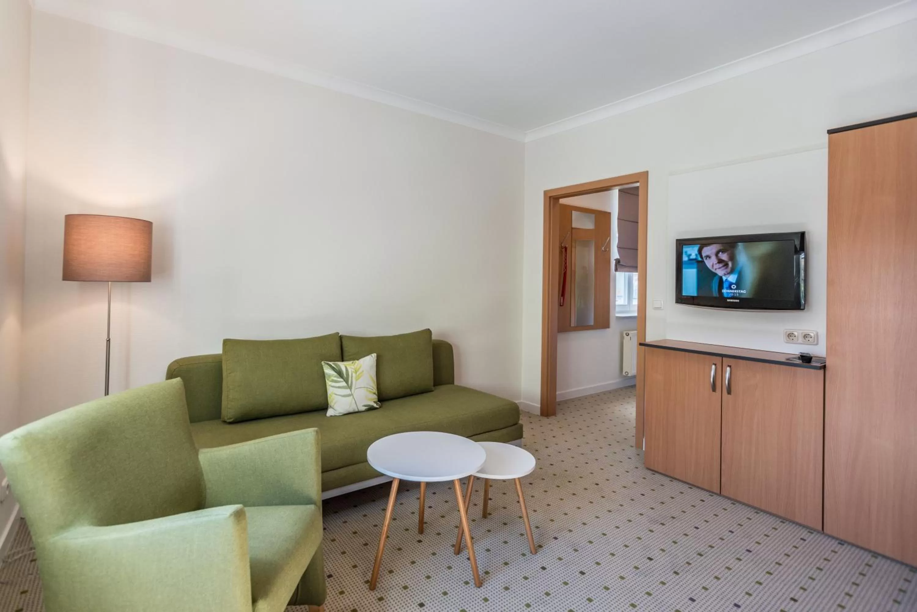 Living room in Am Weststrand Aparthotel Kühlungsborn