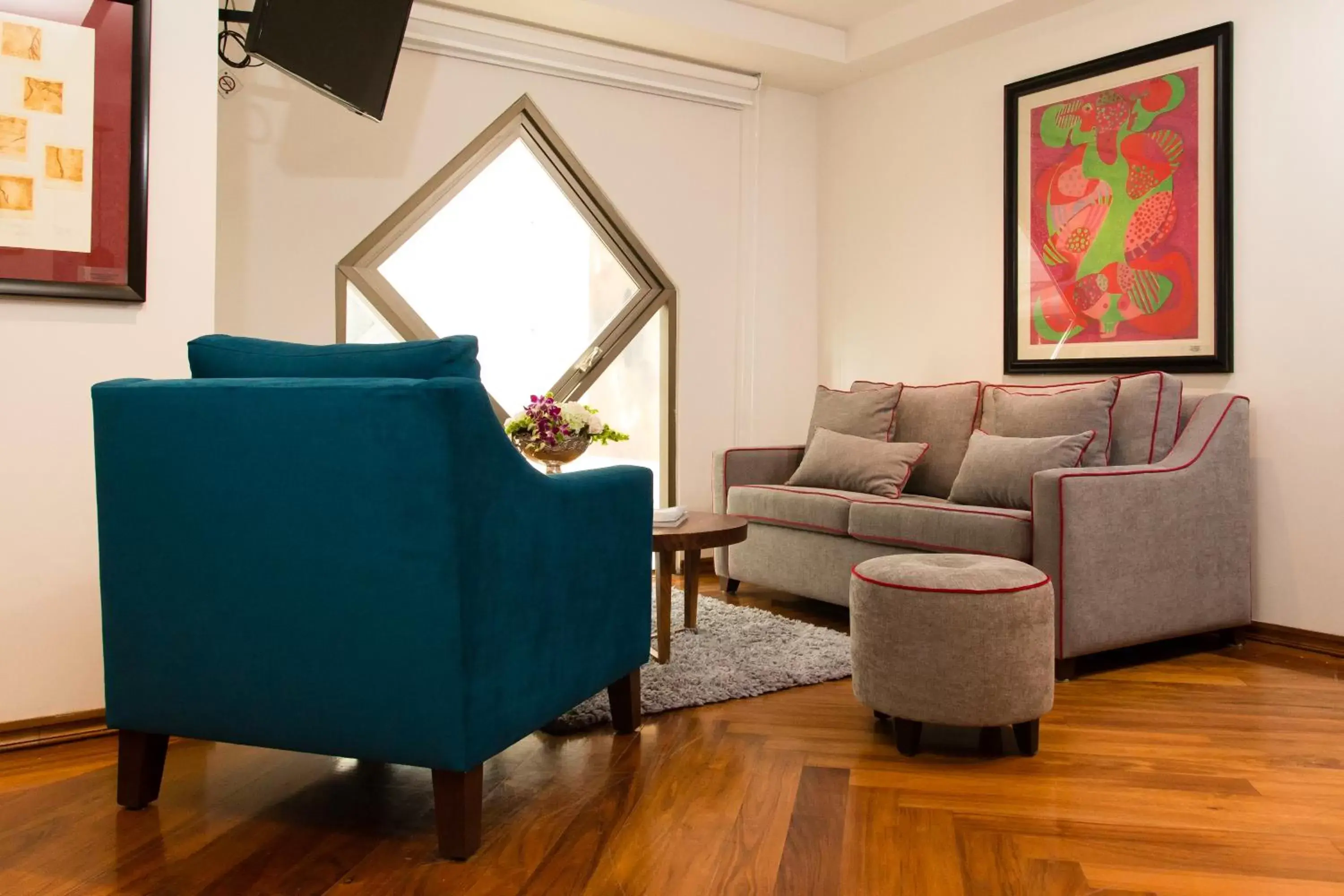 Living room, Seating Area in Santa Rita Hotel del Arte