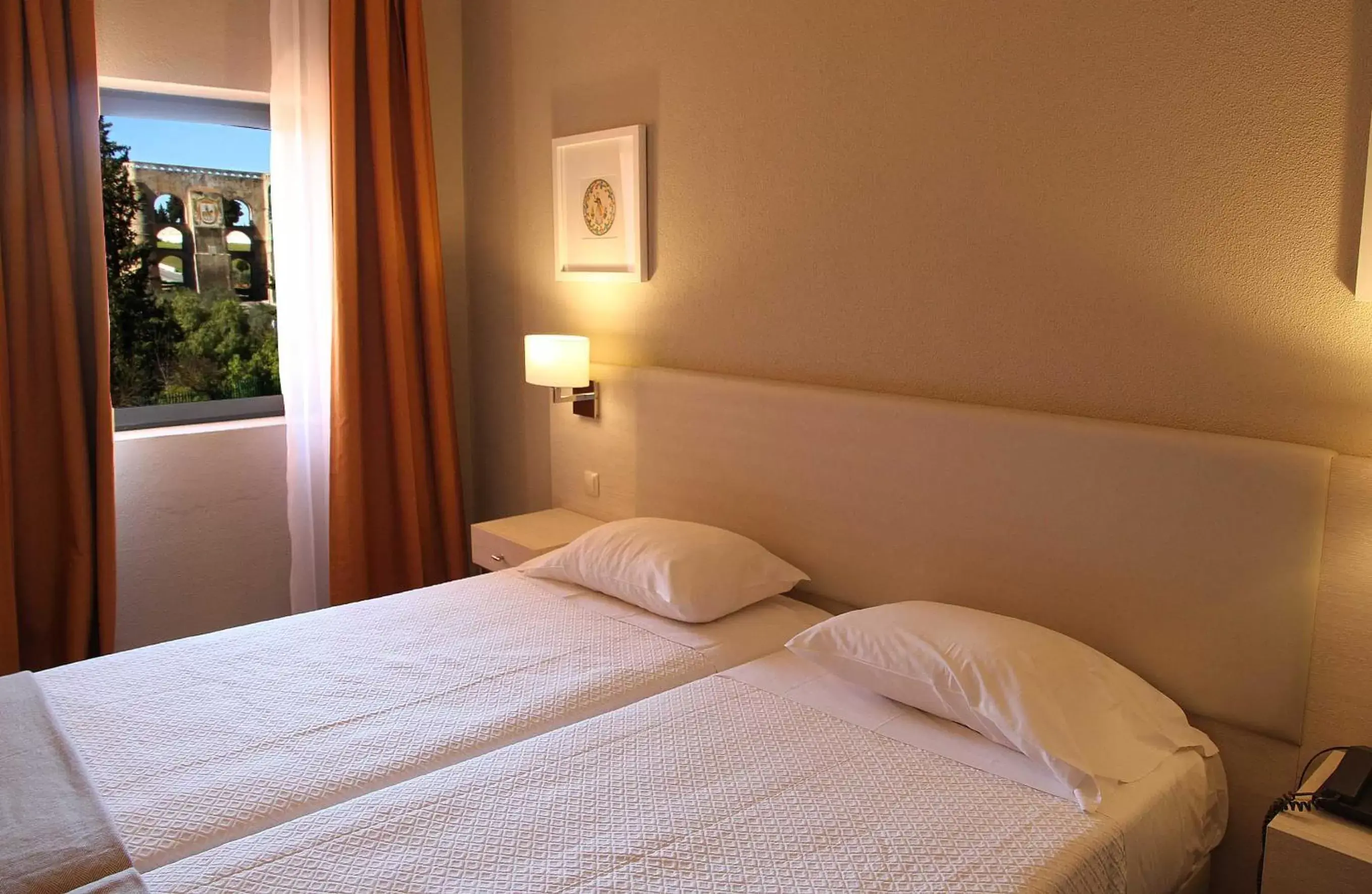 Bed in Hotel D. Luis - Elvas