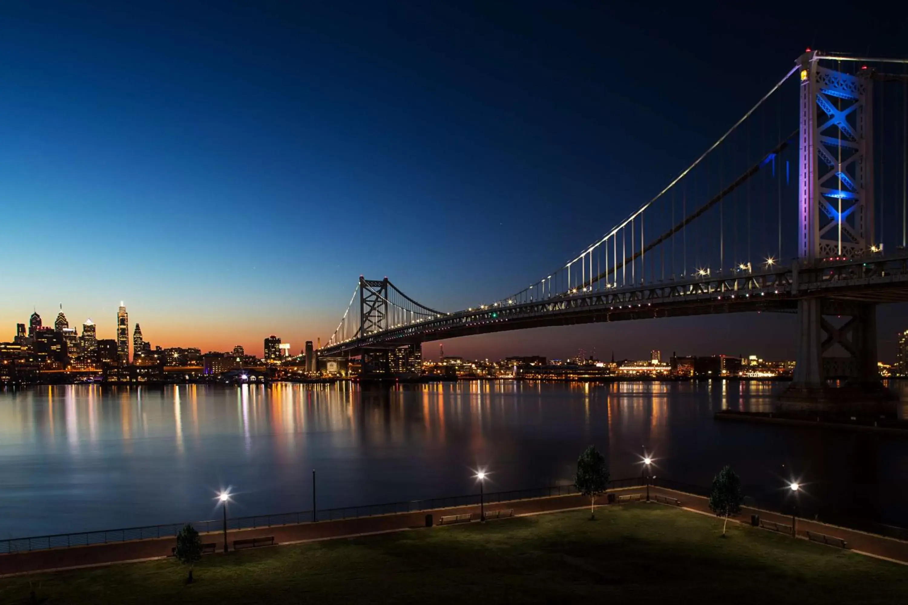 View (from property/room) in Hilton Garden Inn Camden Waterfront Philadelphia