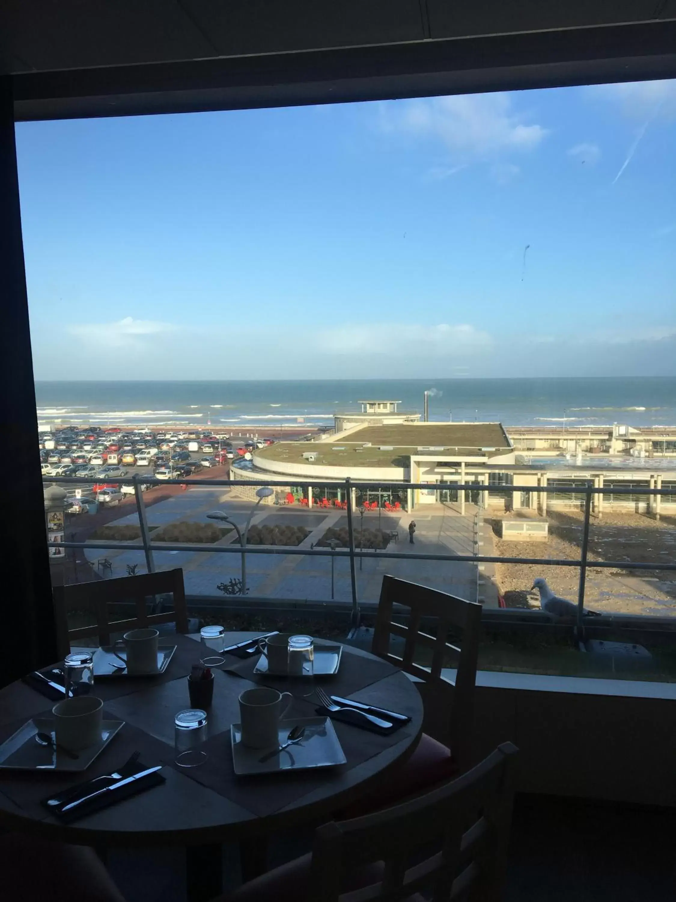 Sea view, Restaurant/Places to Eat in Mercure Dieppe La Présidence