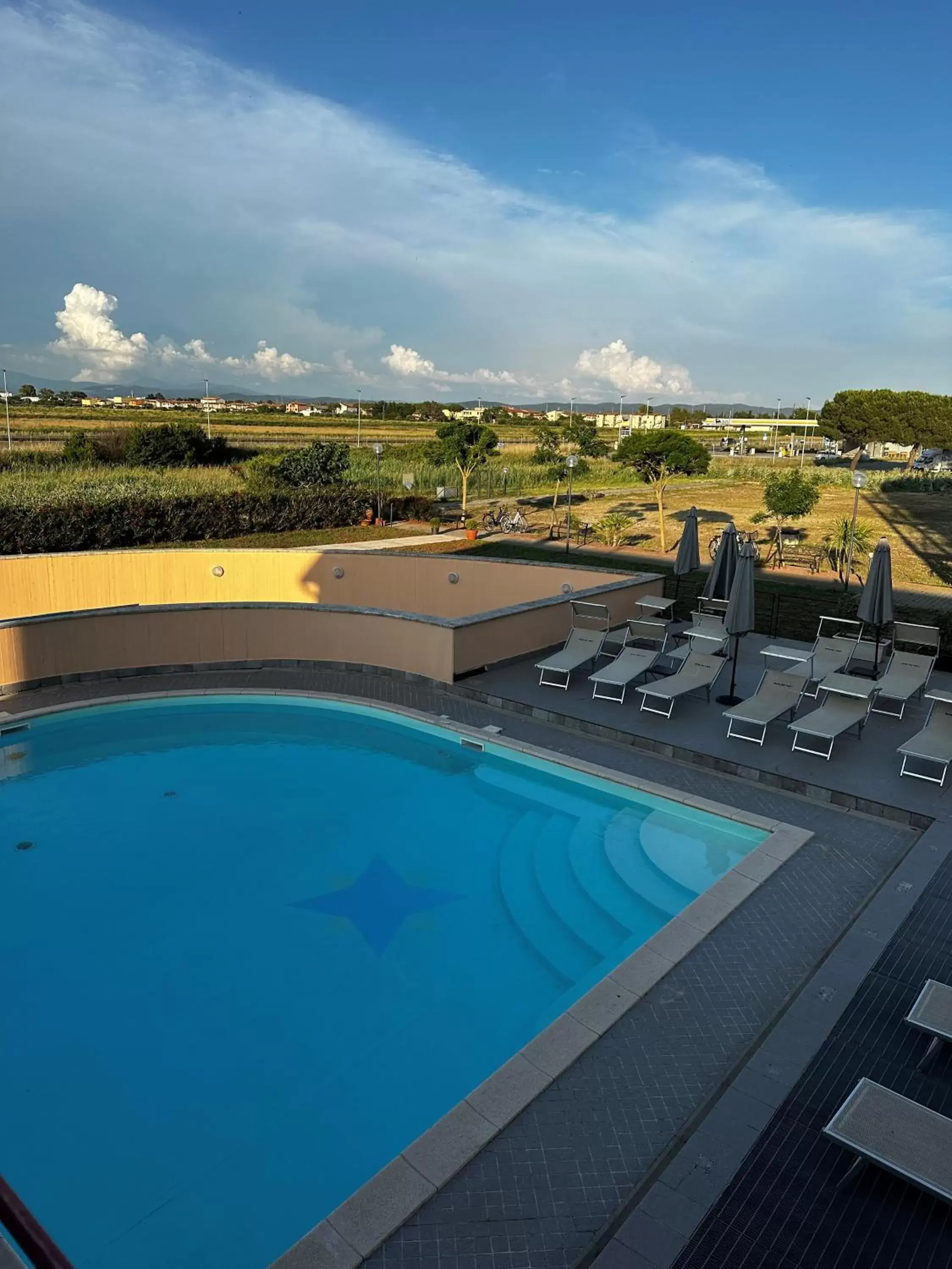 Swimming pool, Pool View in Hotel Grecale - Venturina Terme