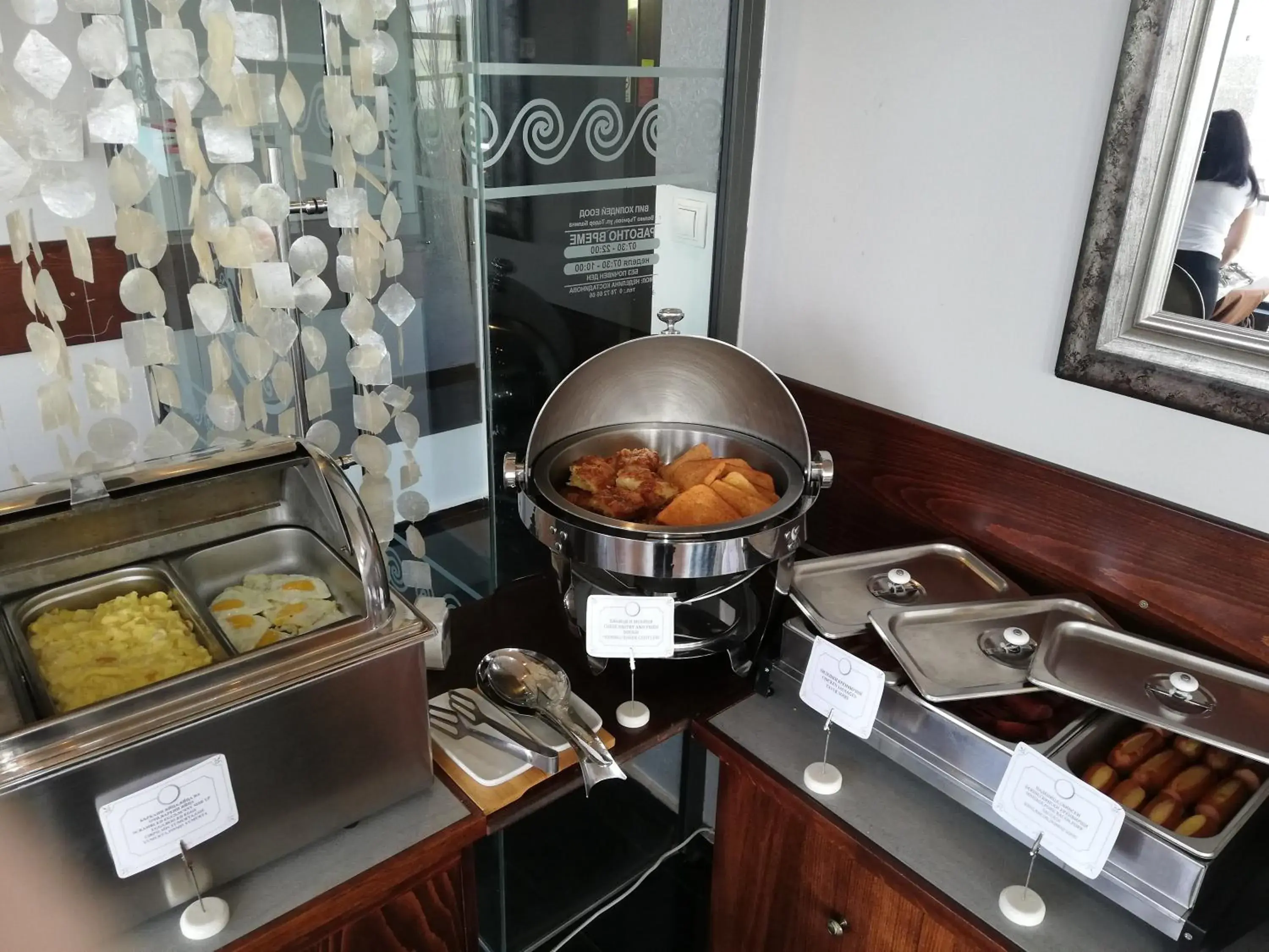 Buffet breakfast in Hotel Burgas