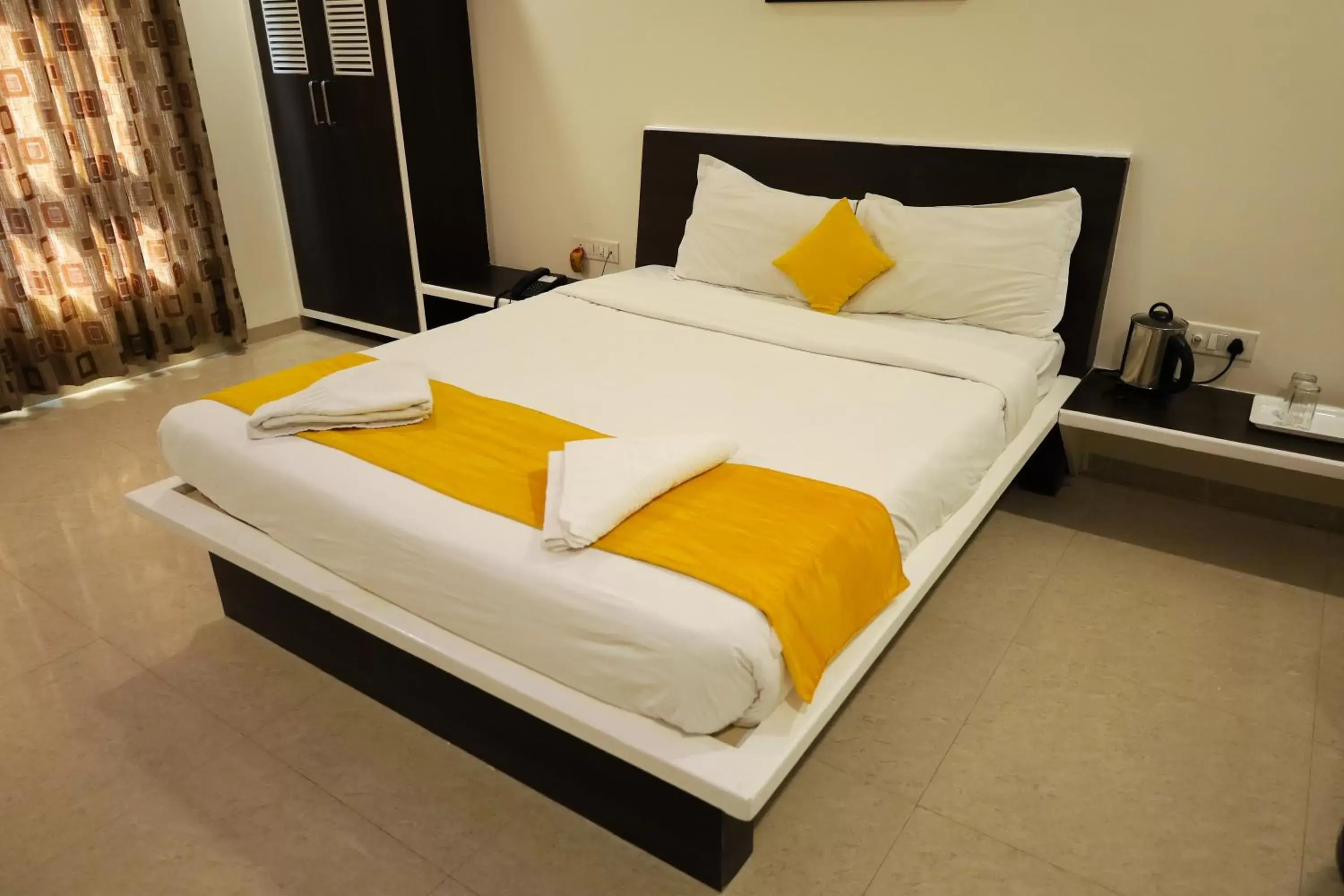 Bed in Hotel Sai Bansi Bed in Hotel Sai Bansi