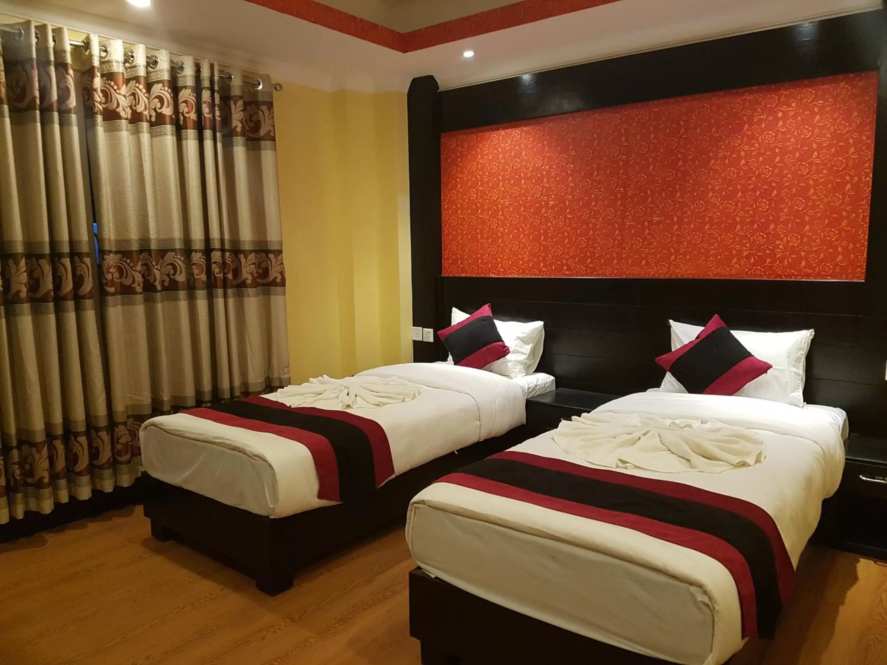 Photo of the whole room, Bed in Kathmandu Regency Hotel