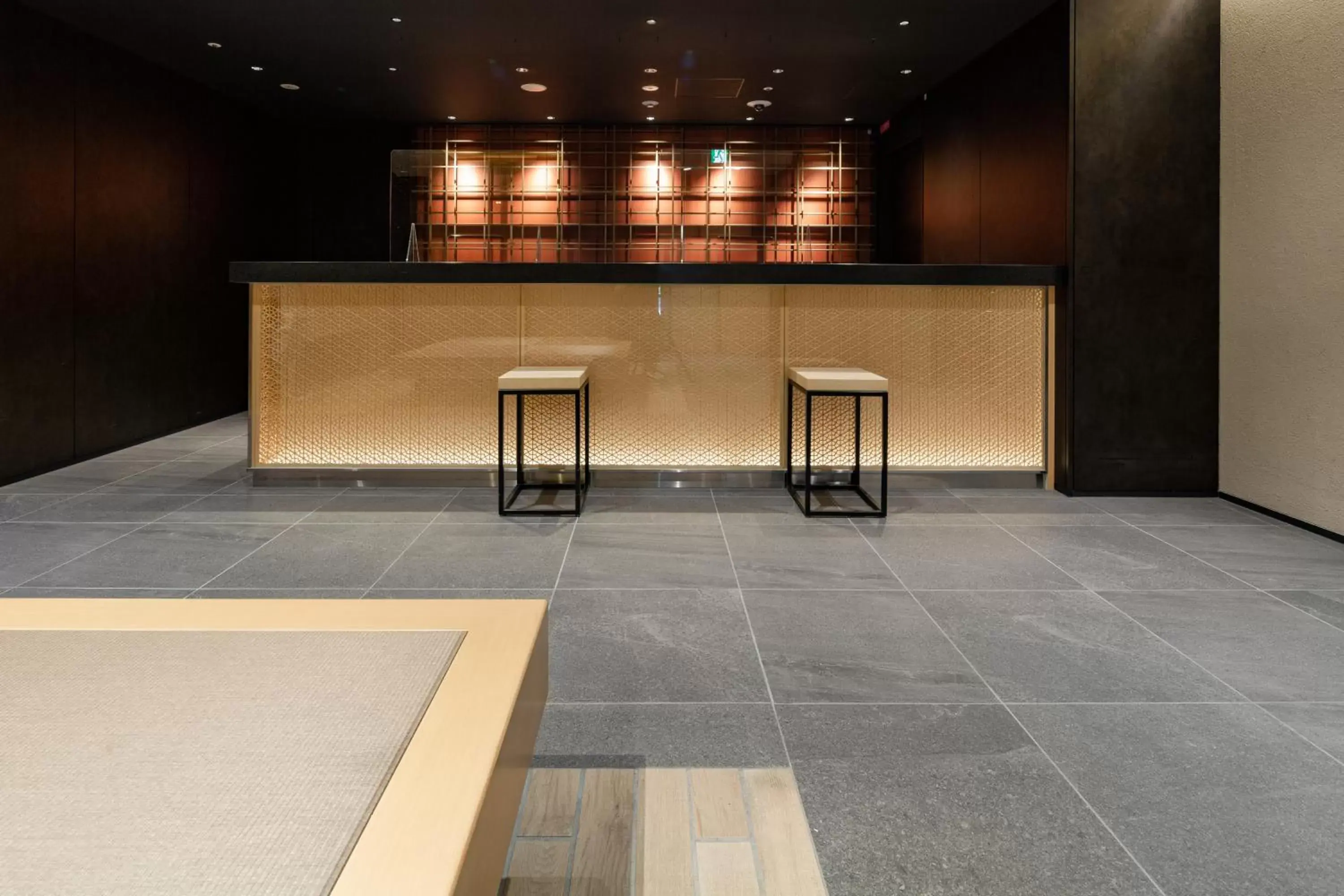 Lobby or reception in The OneFive Kyoto Shijo