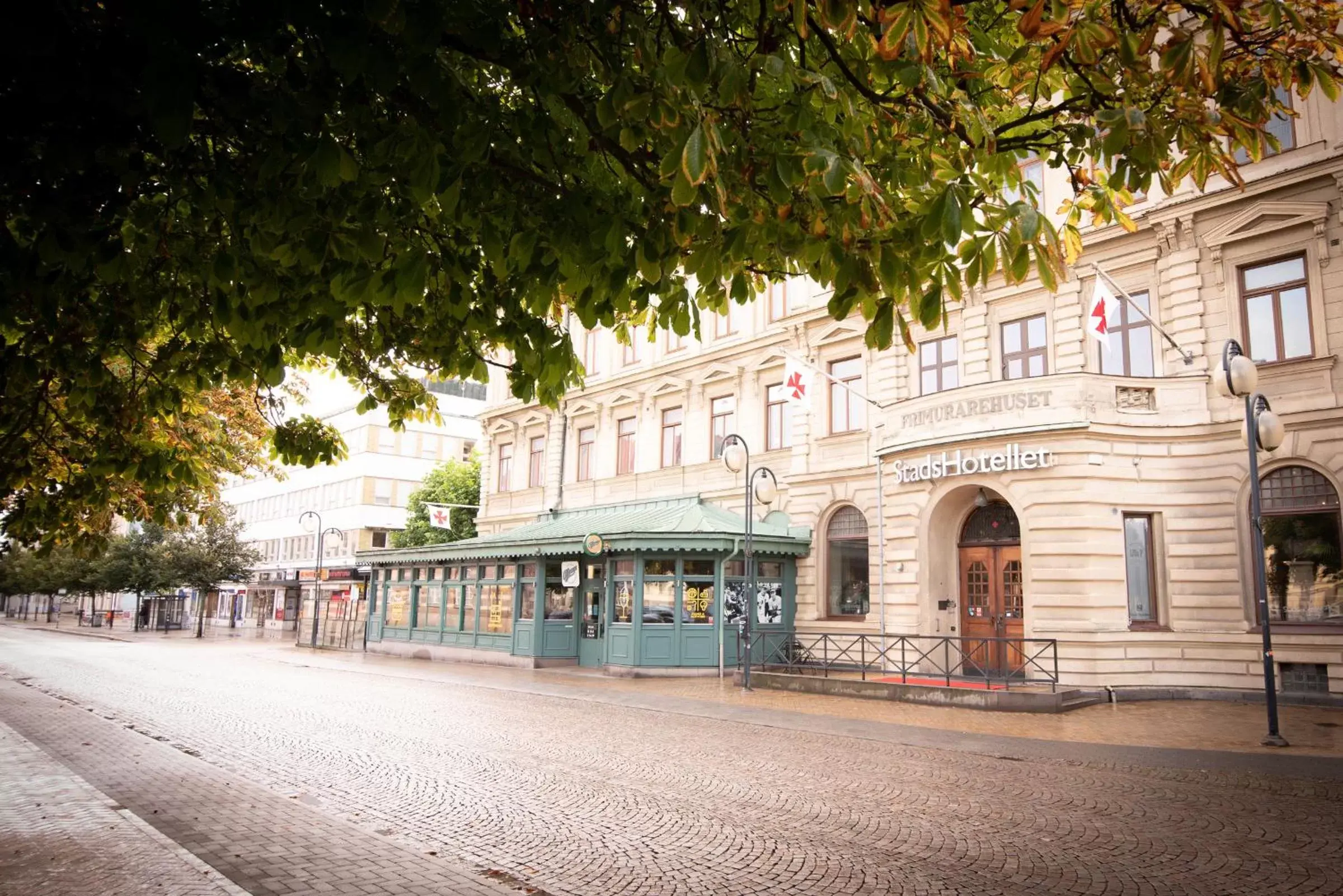 Facade/entrance, Property Building in Stadshotellet Kristianstad