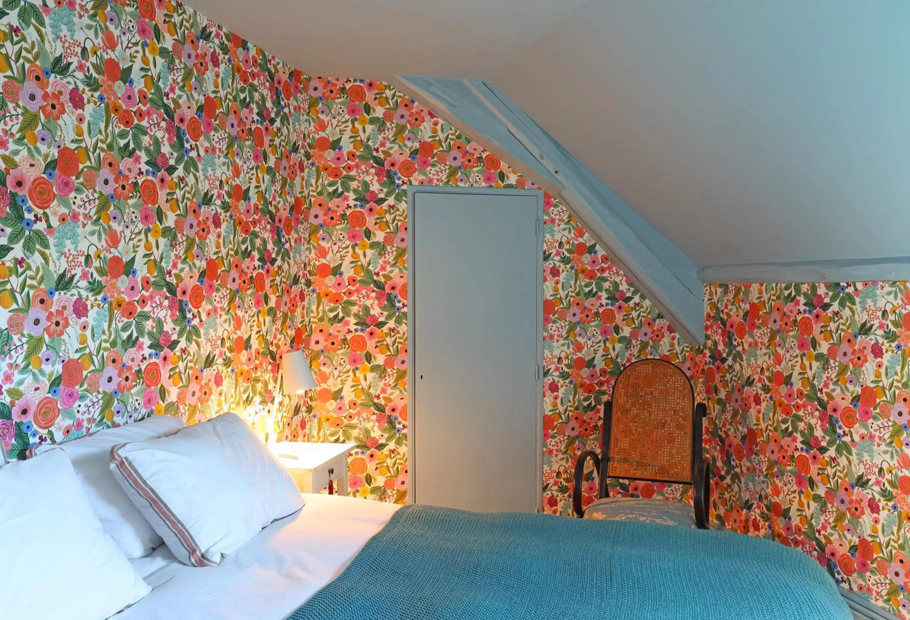 Bedroom, Bed in Château de la Huberdière