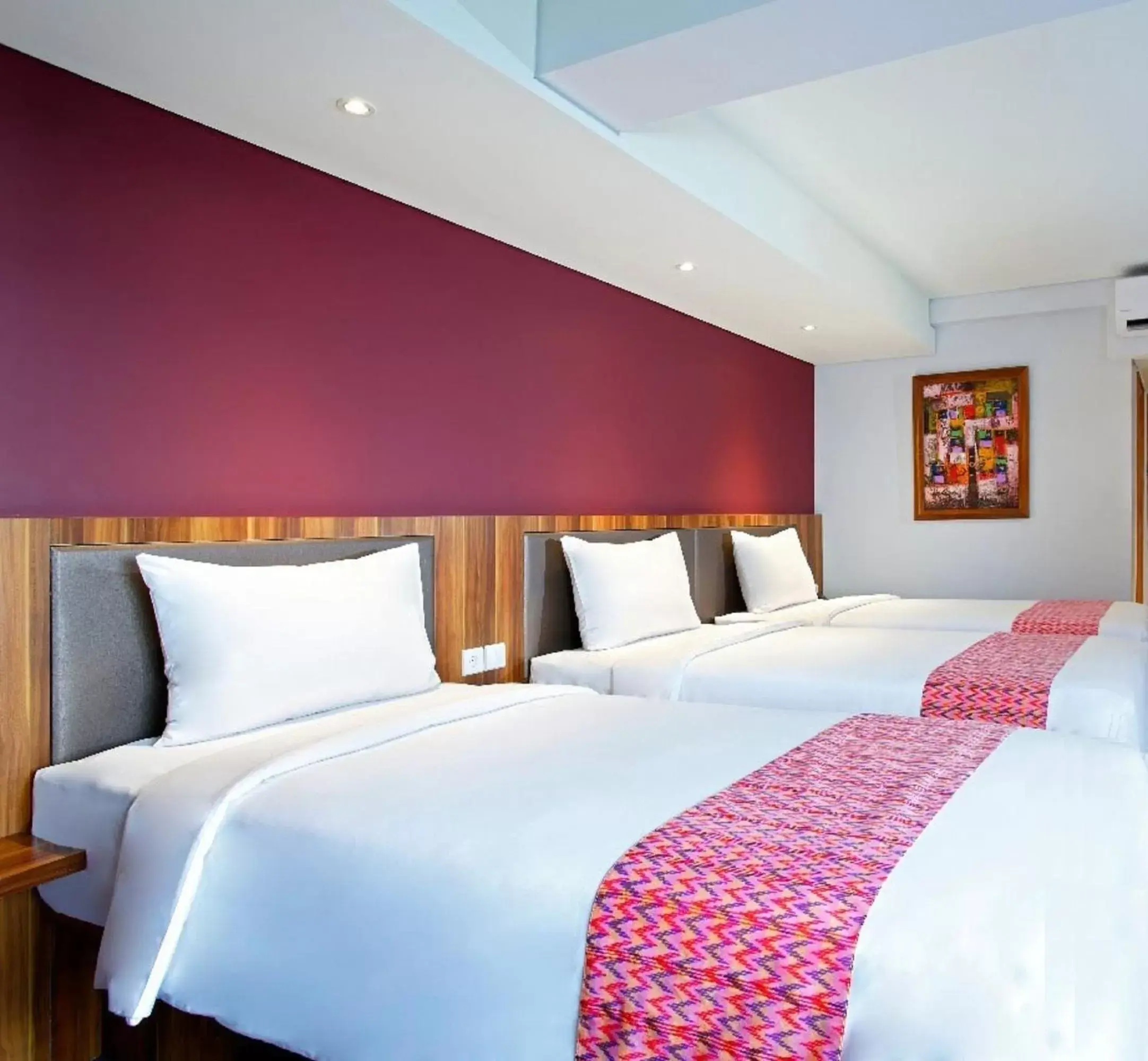 Bedroom, Bed in Swiss-Belexpress Kuta Legian