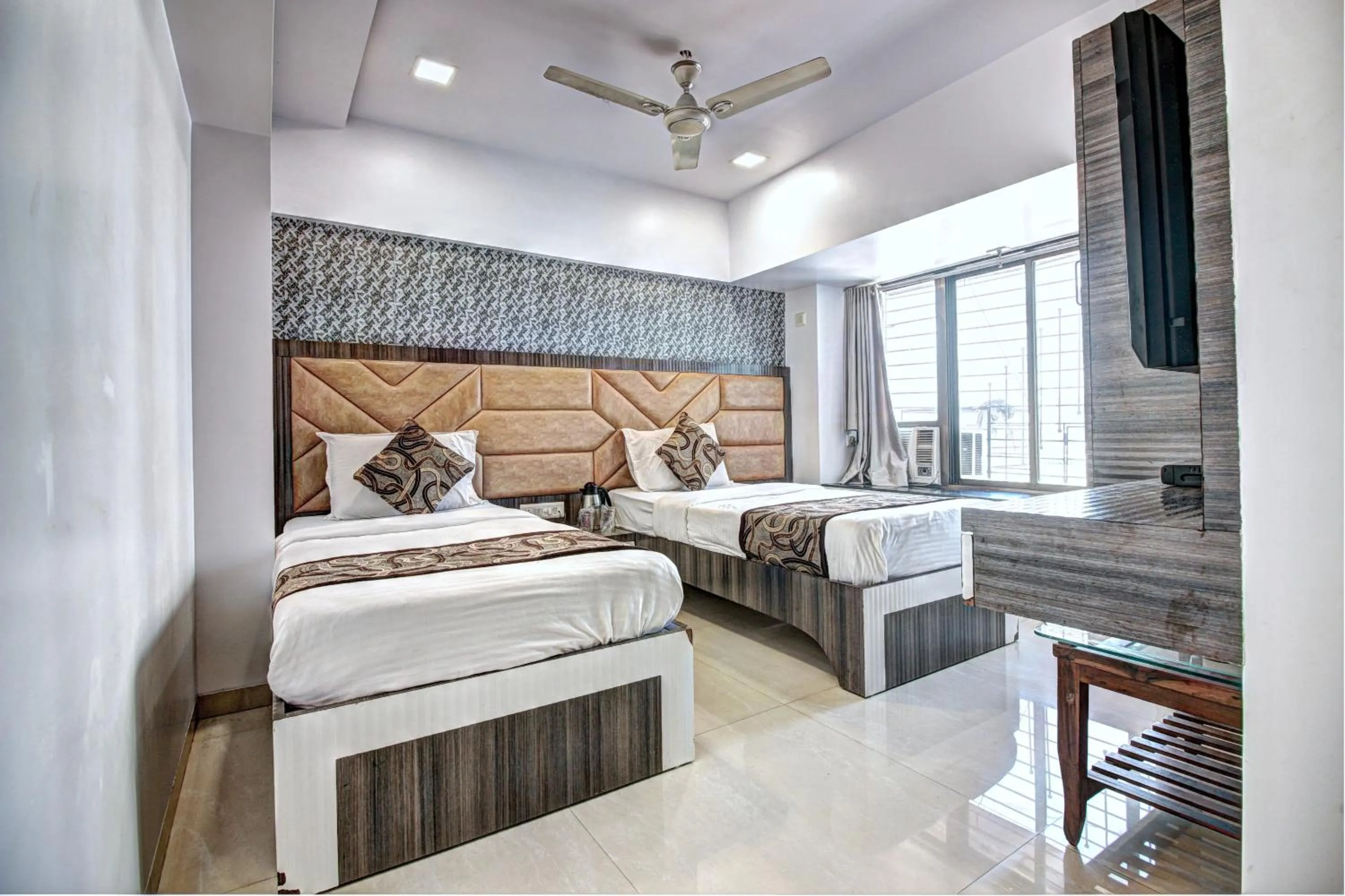 Bed in Hotel City View