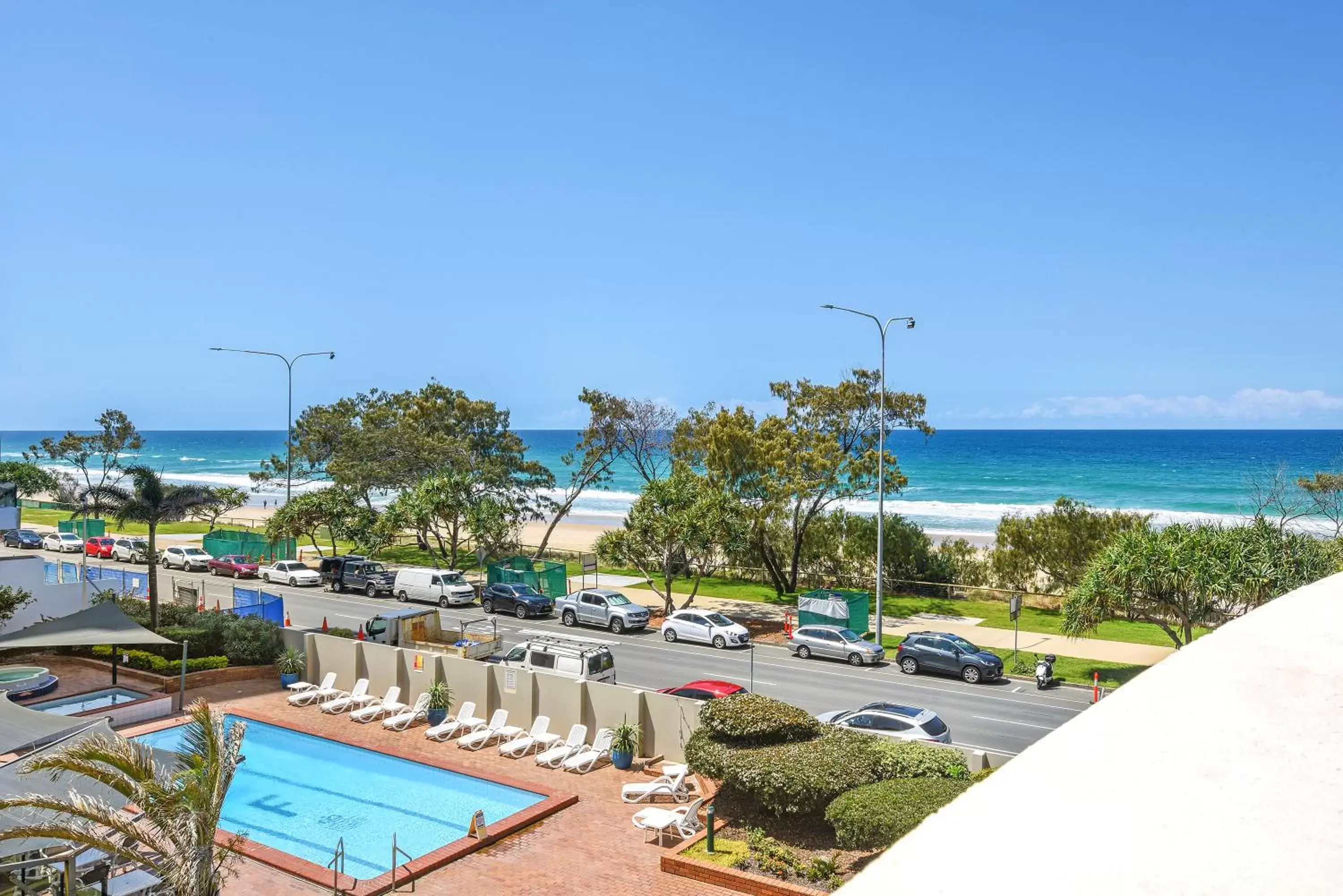 Beach, Pool View in Focus Apartments