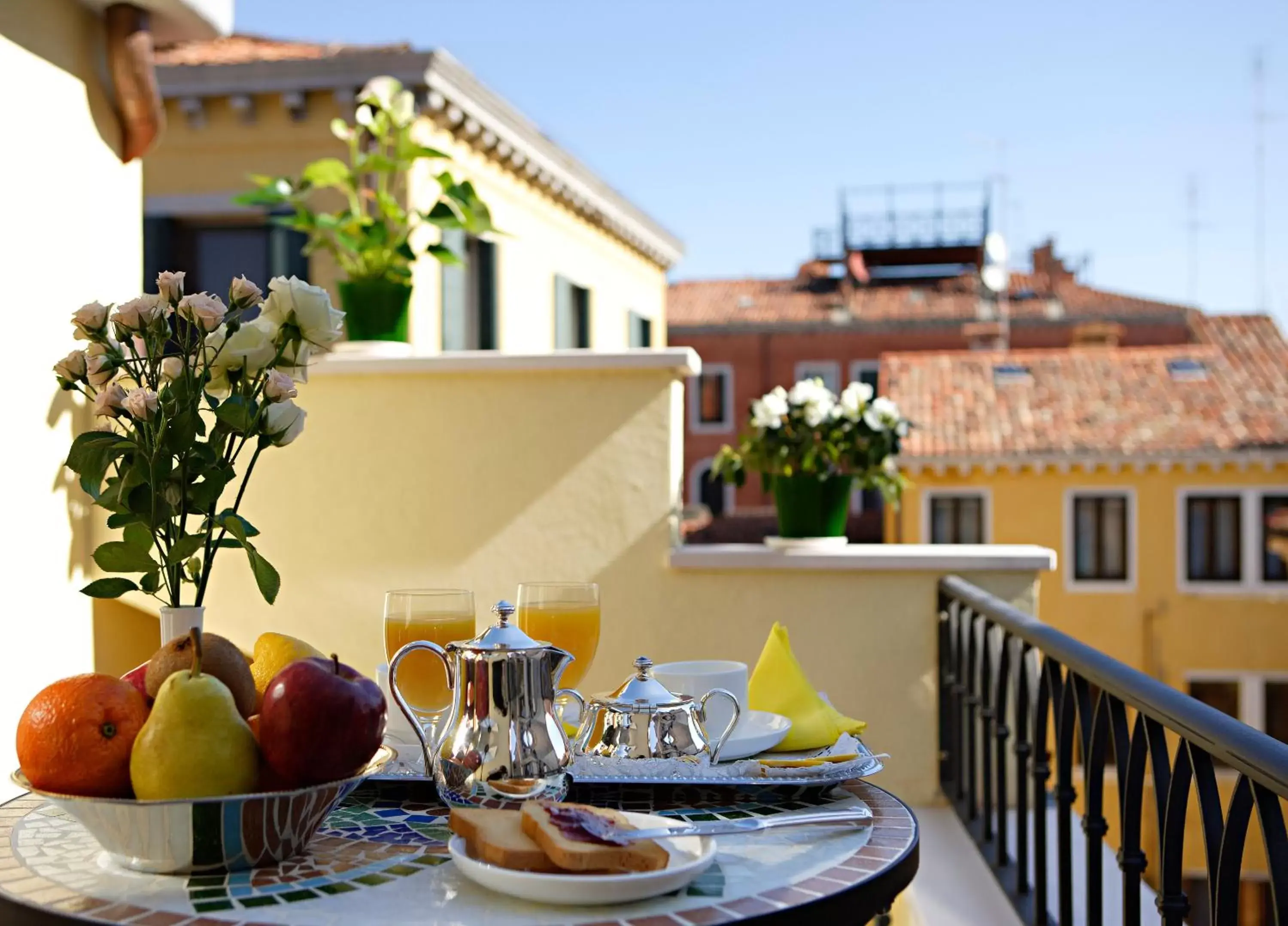 Balcony/Terrace in Hotel Carlton Capri