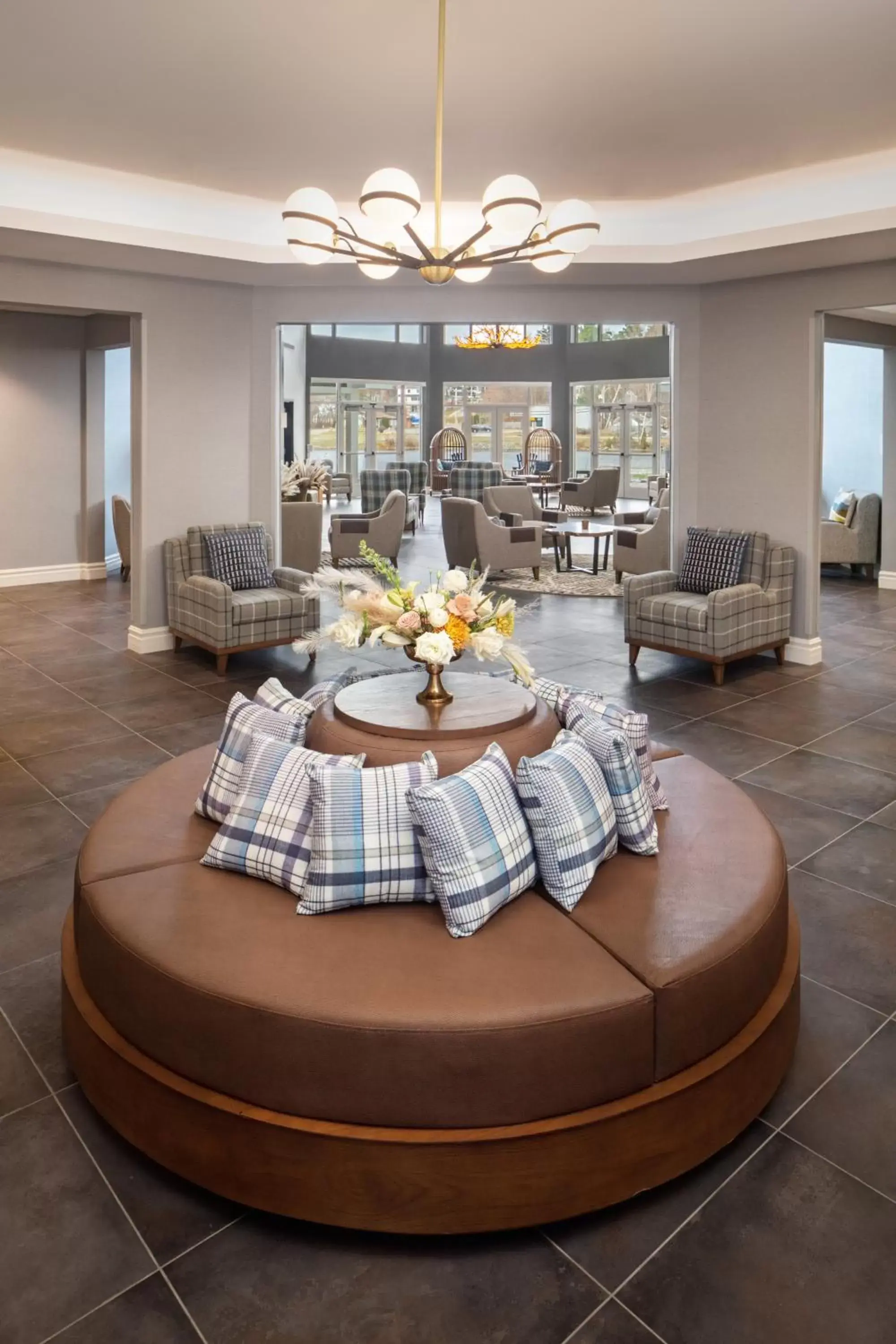 Lobby or reception, Restaurant/Places to Eat in Saranac Waterfront Lodge