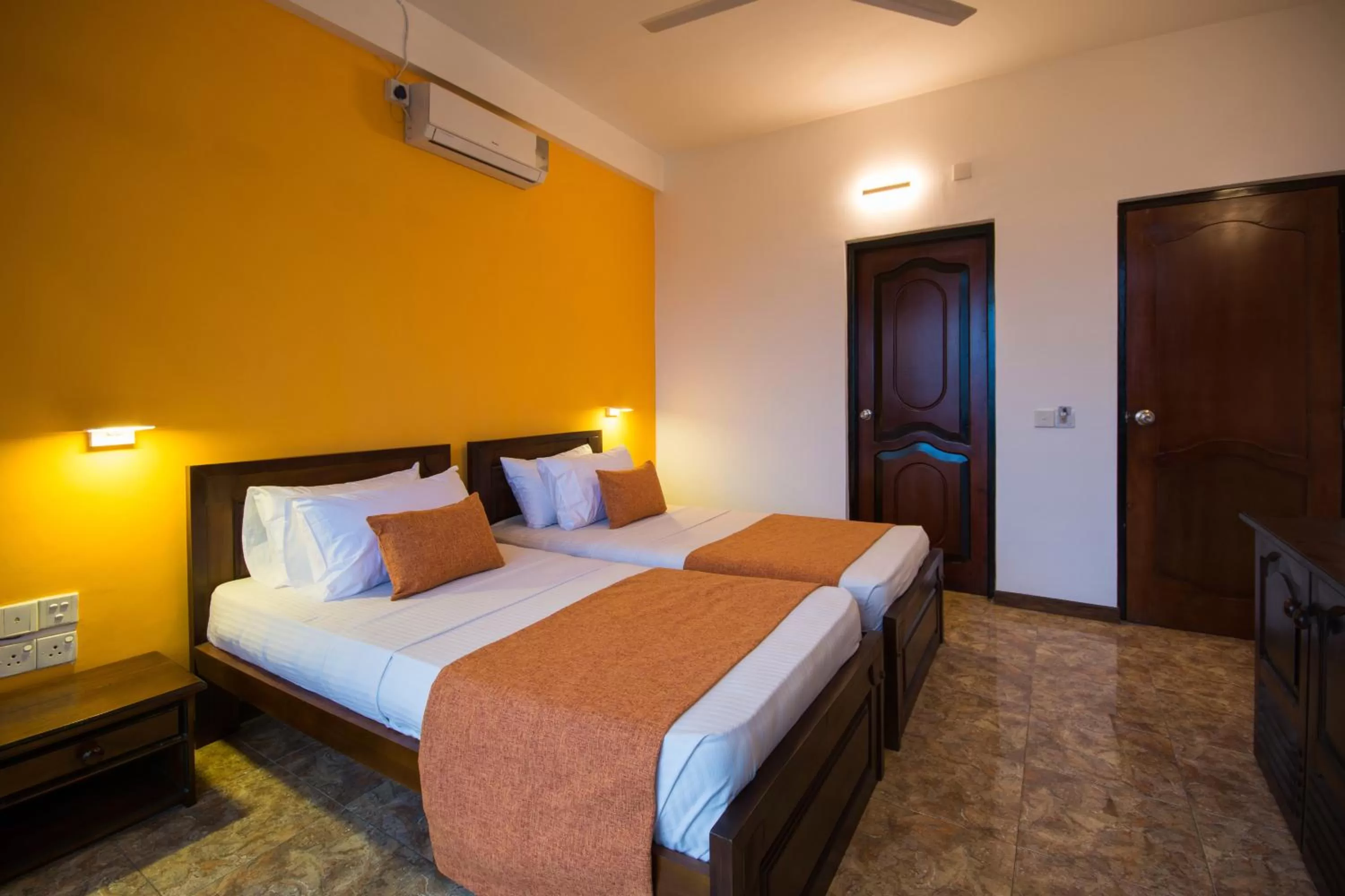 Bed in Ceyloni Panorama Resort