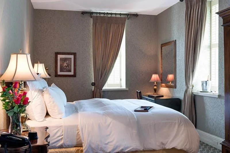 Photo of the whole room, Bed in Nicollet Island Inn