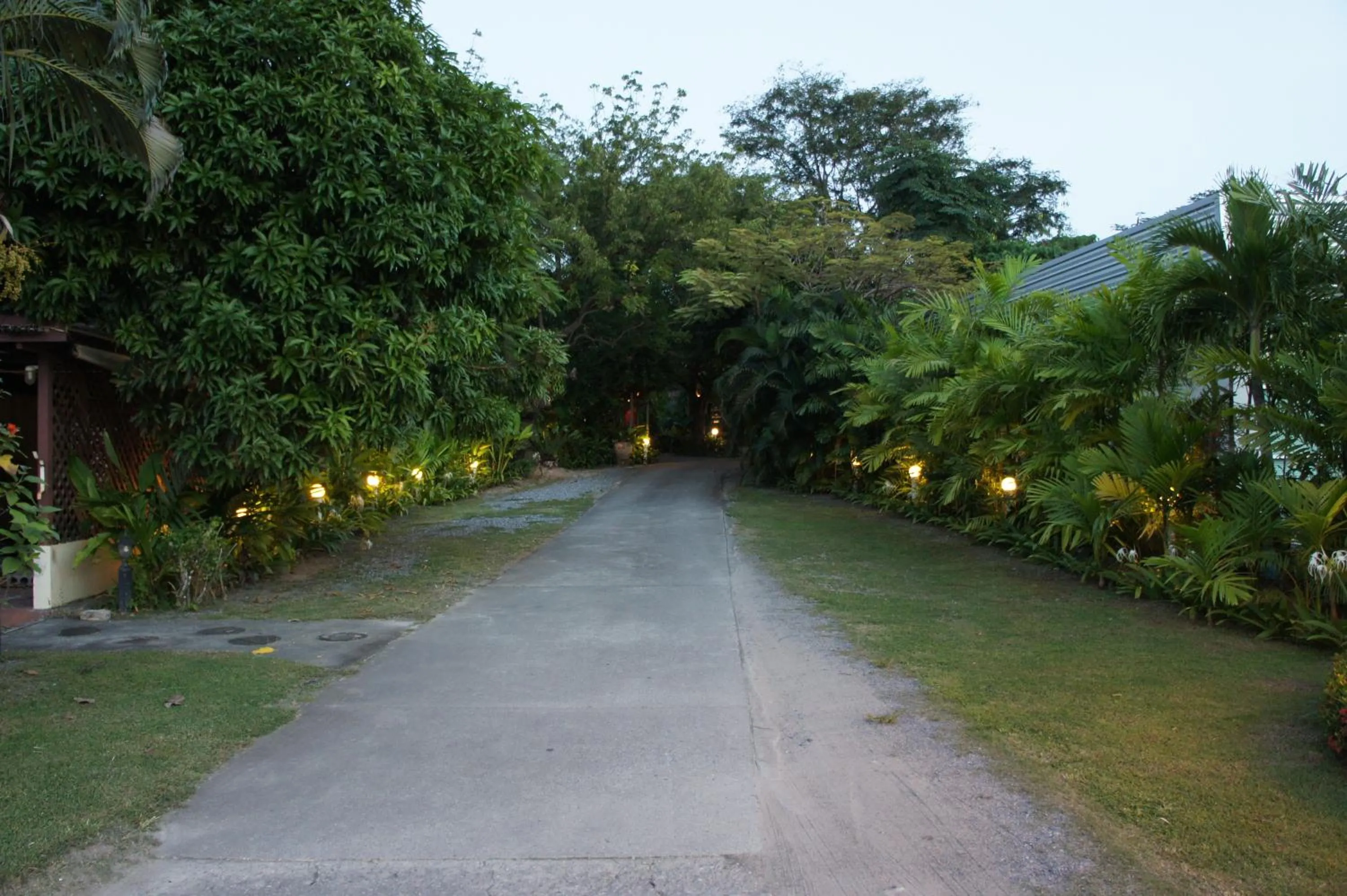 On site in Palm Village