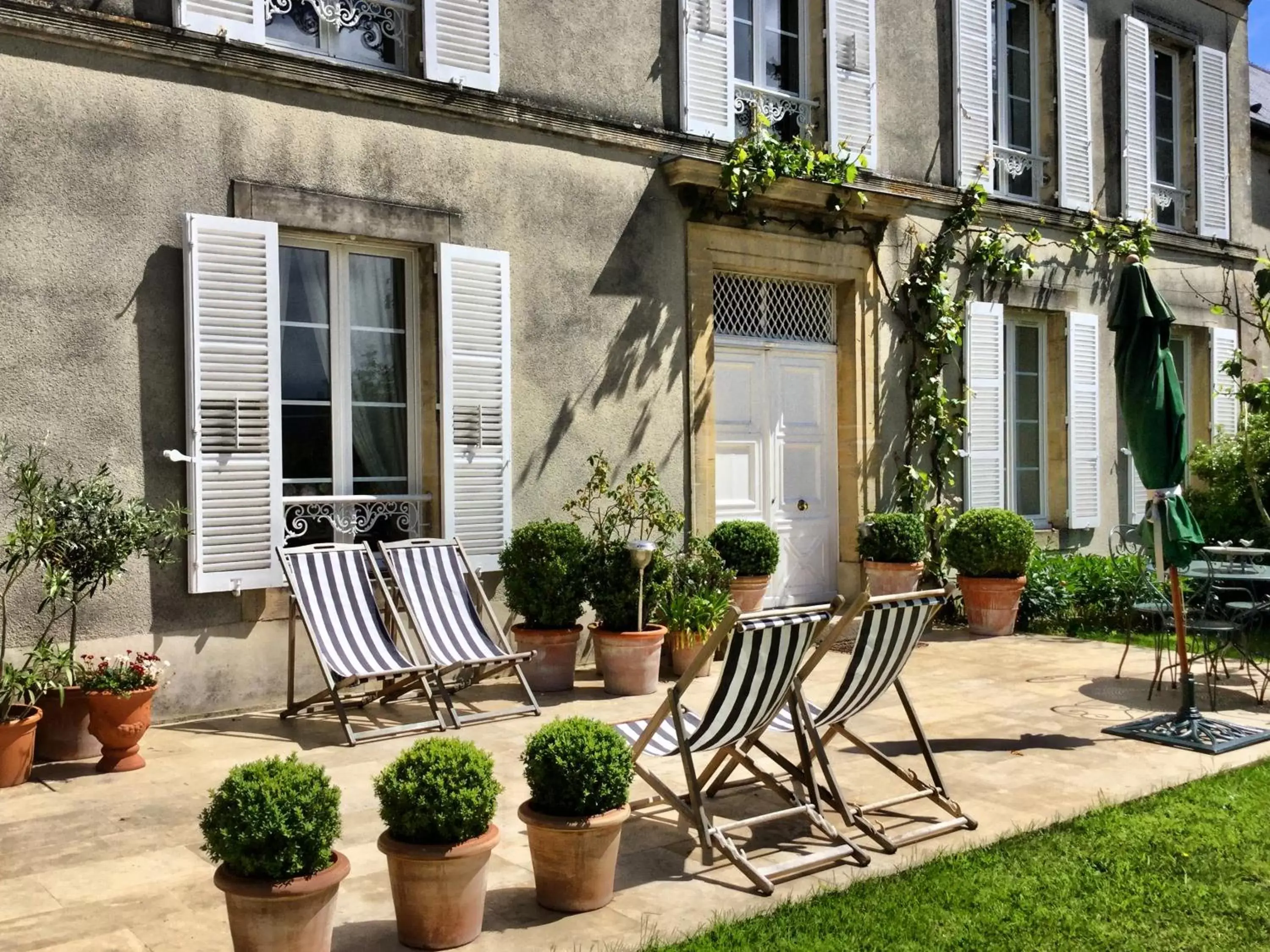 Balcony/Terrace, Property Building in Clos de Bellefontaine B&B