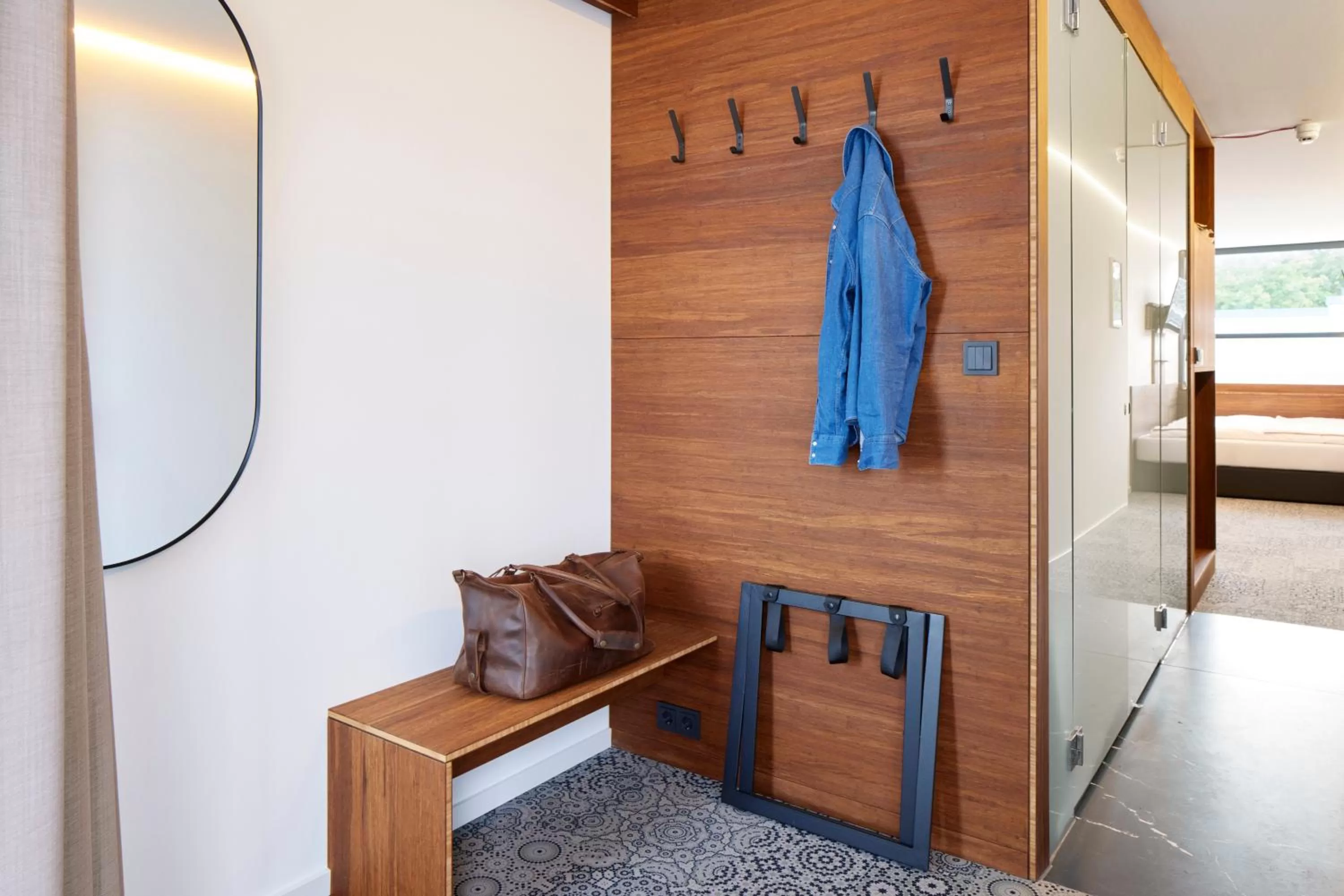 Photo of the whole room, Bed in TIN INN Montabaur l einfach gut - nachhaltig, innovativ, modern