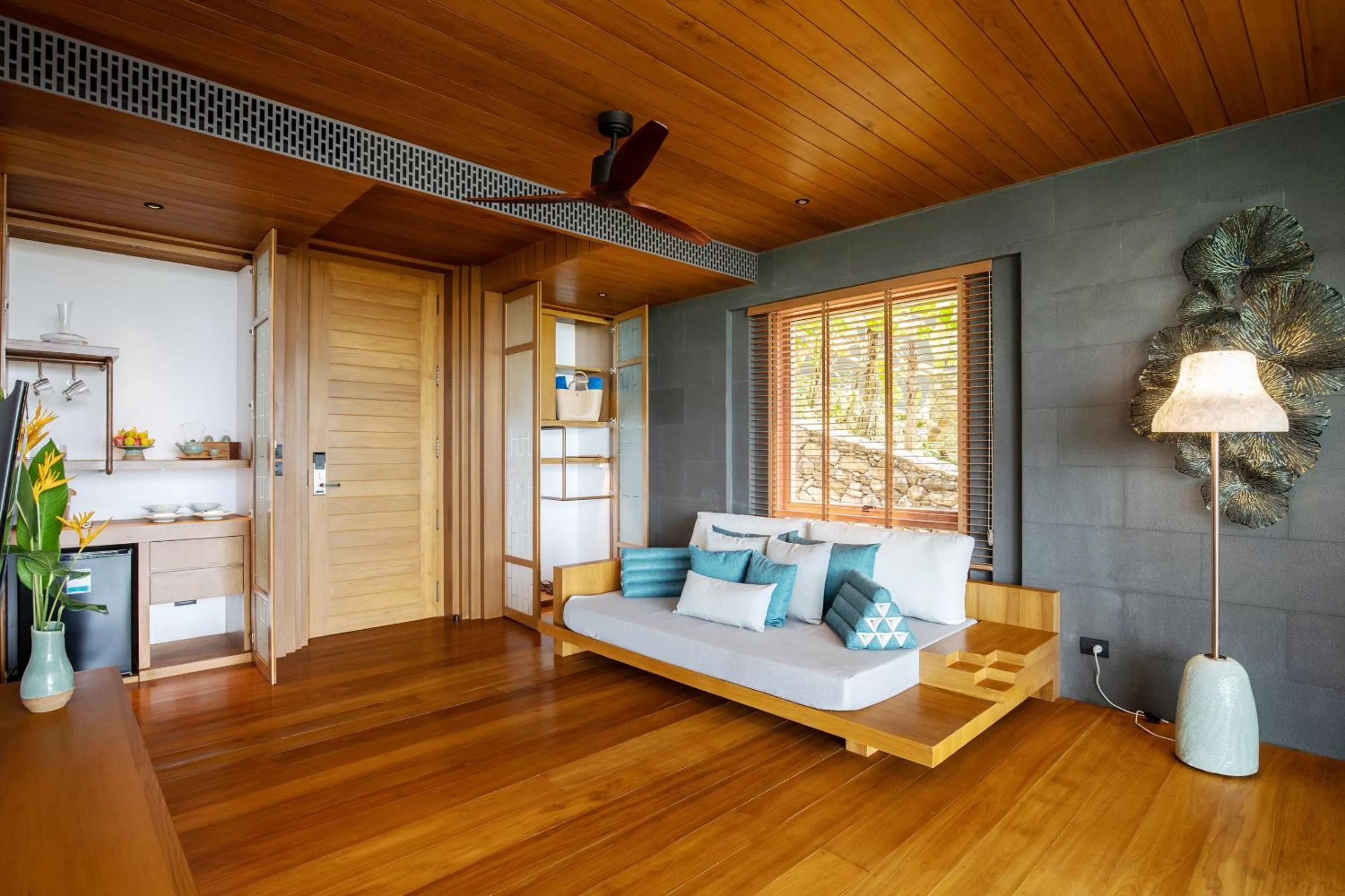 Living room, Bed in SYLVAN Koh Chang