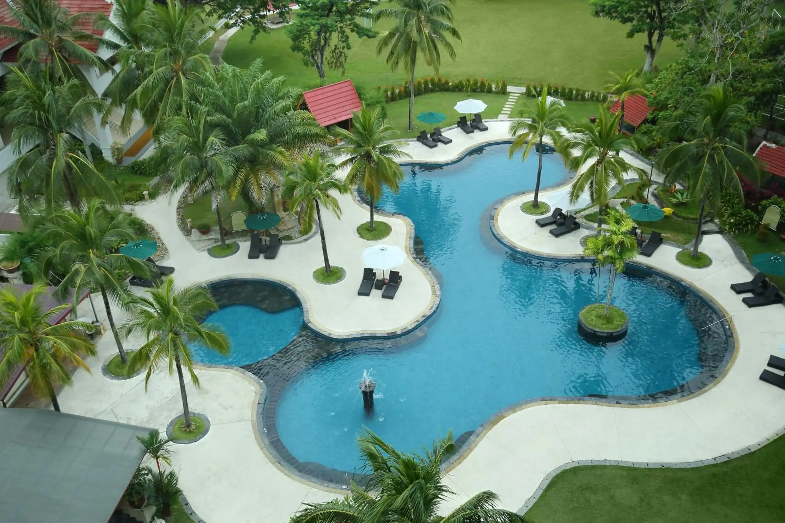 Swimming pool, Pool View in Hotel Aryaduta Pekanbaru