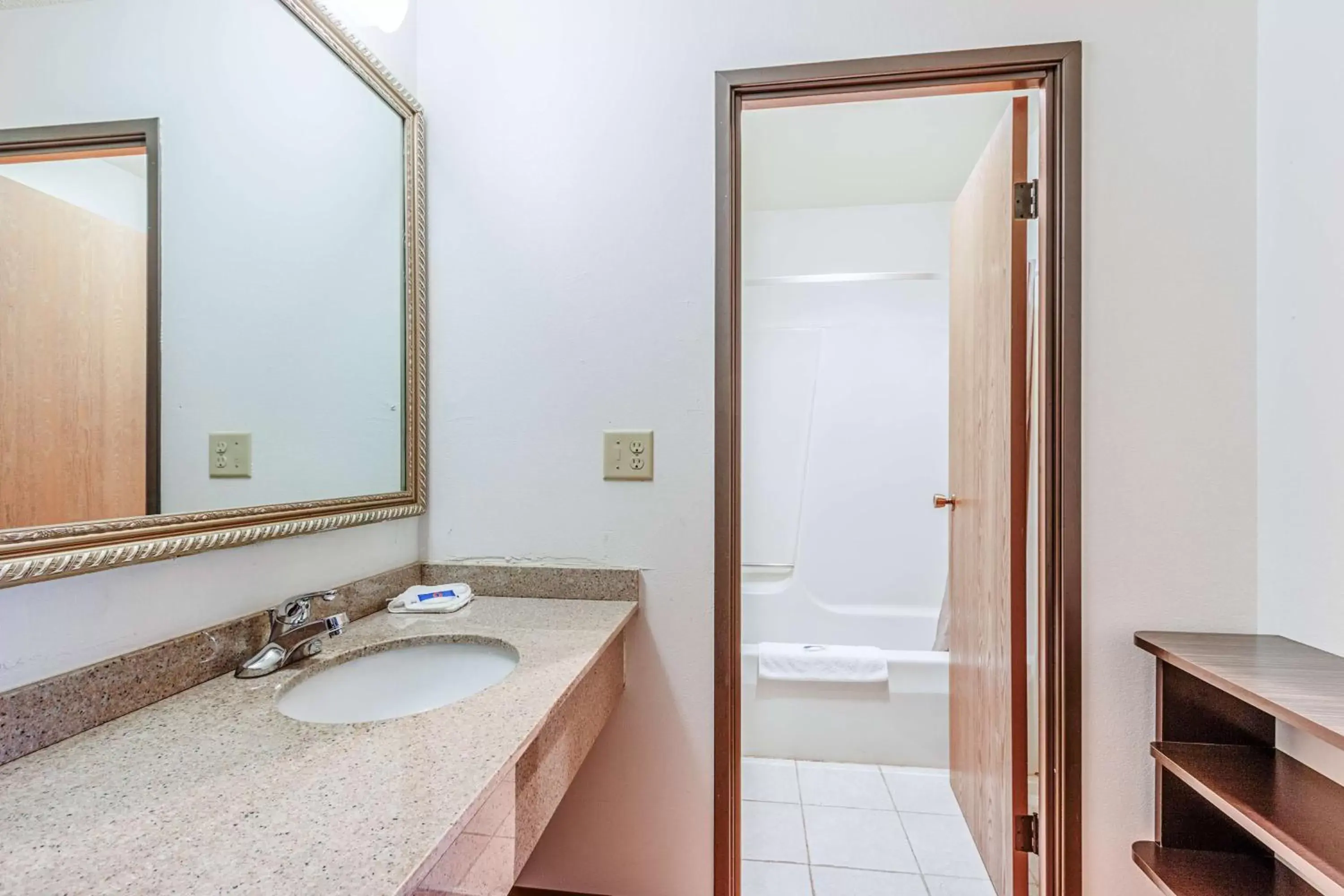 Photo of the whole room, Bathroom in Motel 6-Wisconsin Rapids, WI