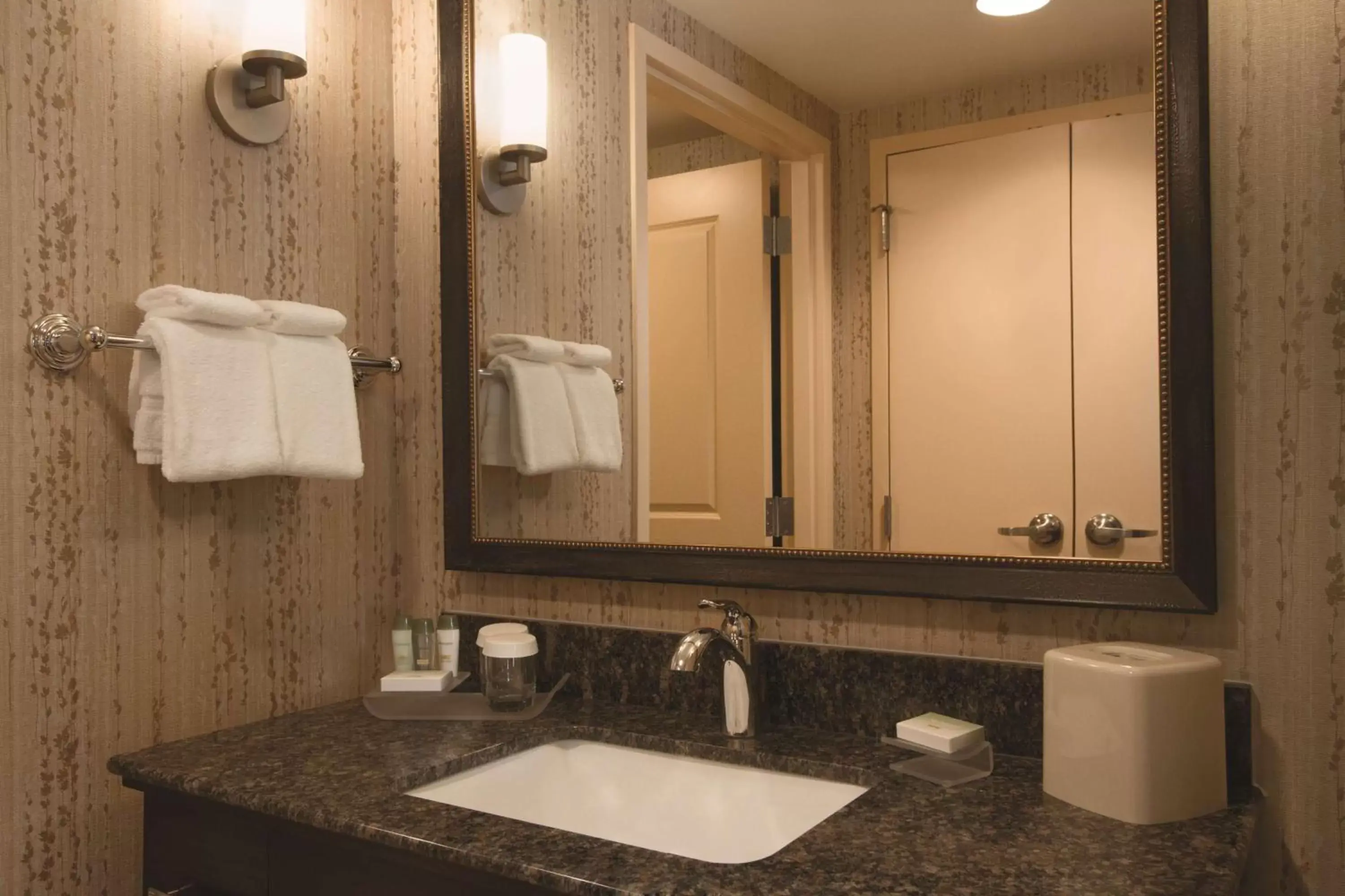 Bathroom in Homewood Suites by Hilton Oklahoma City-Bricktown