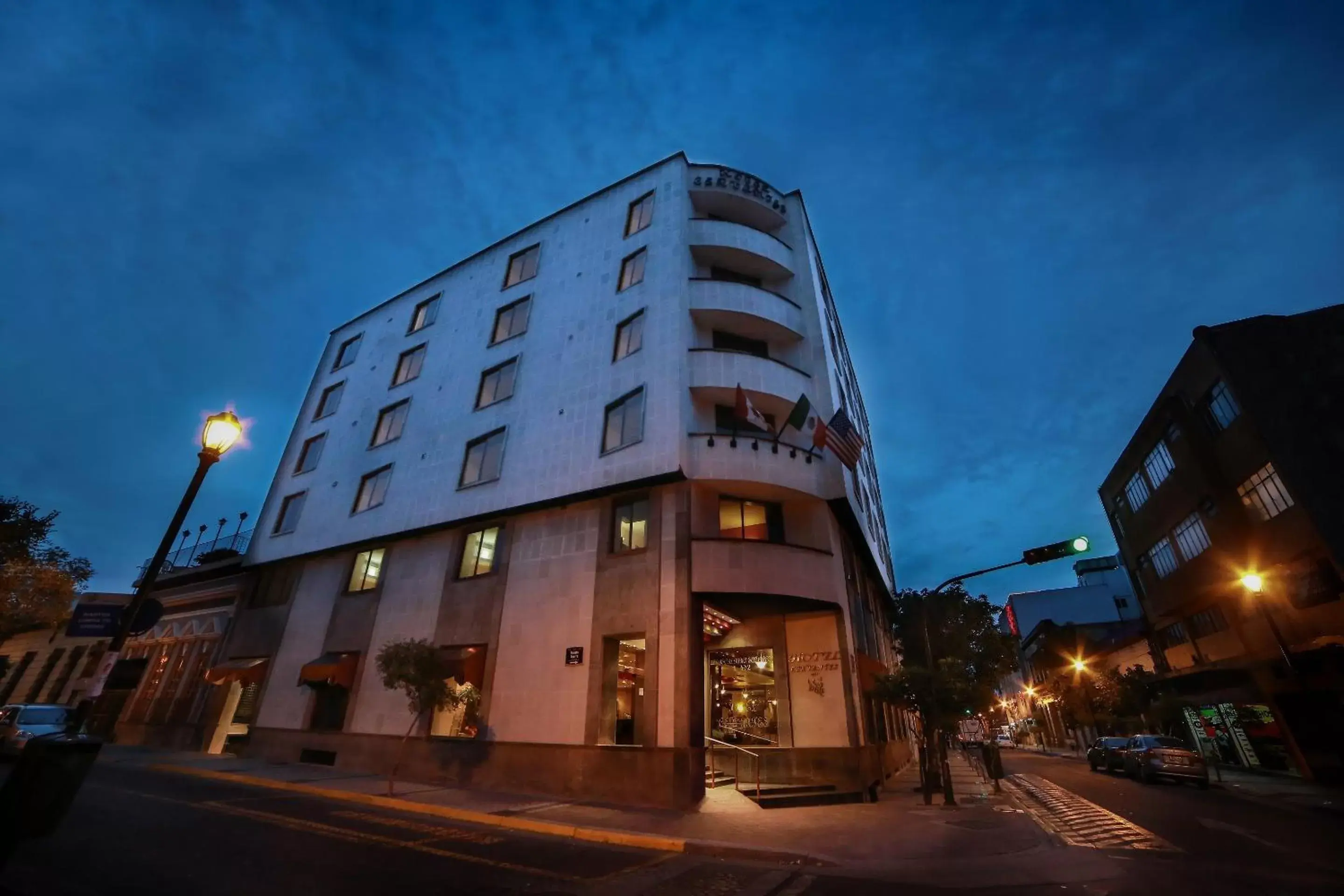 Facade/entrance, Property Building in Hotel Cervantes