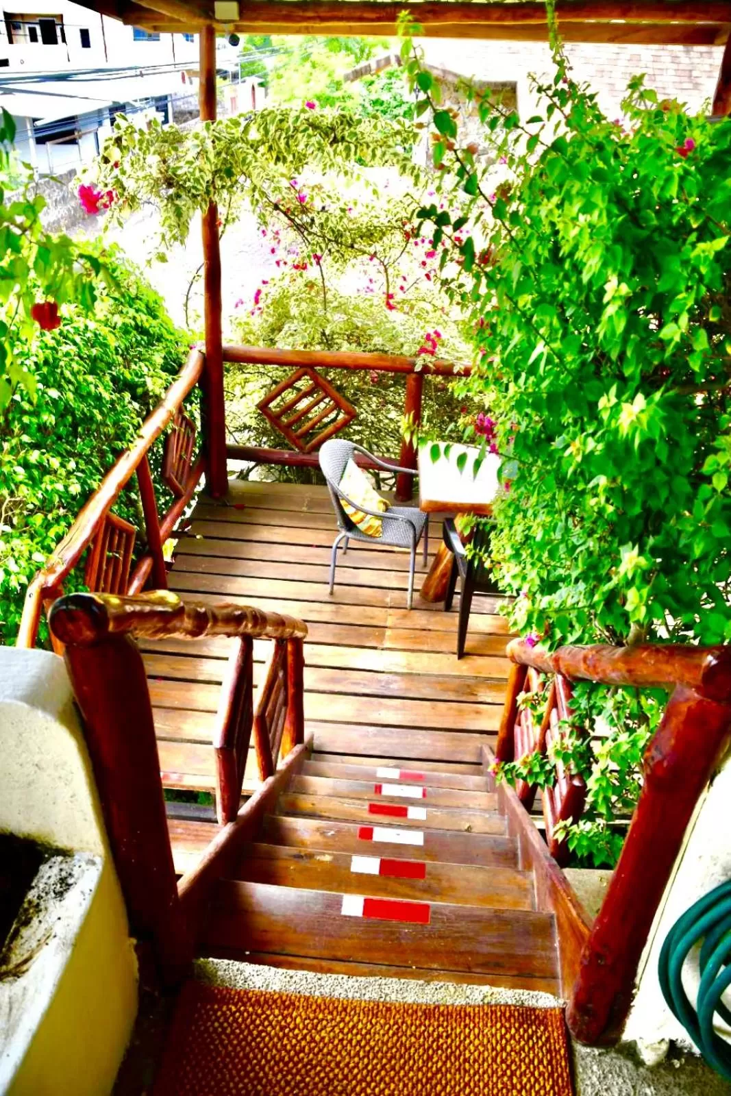 Balcony/Terrace in Casa del Lago Lodging House