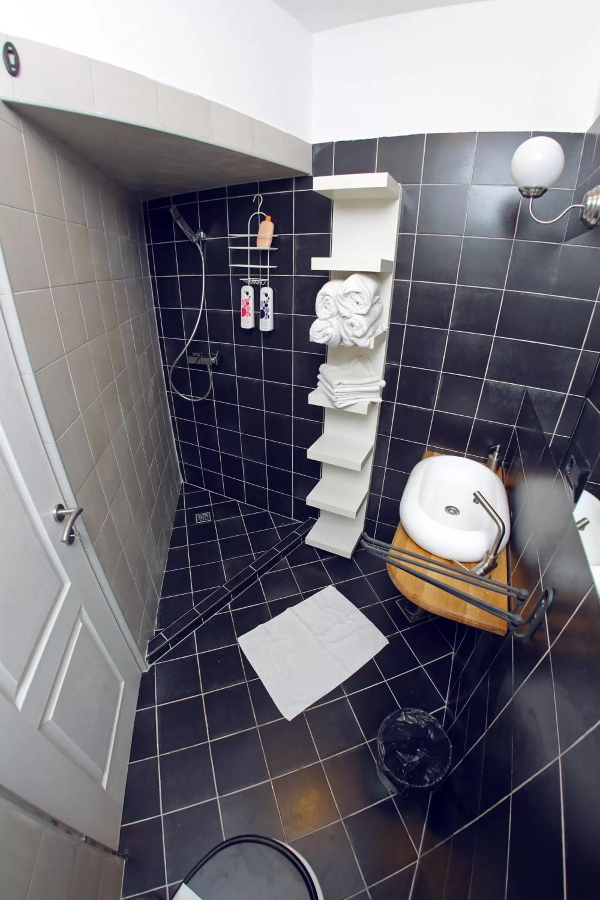 Shower in Central Apartments Integrated Hotel