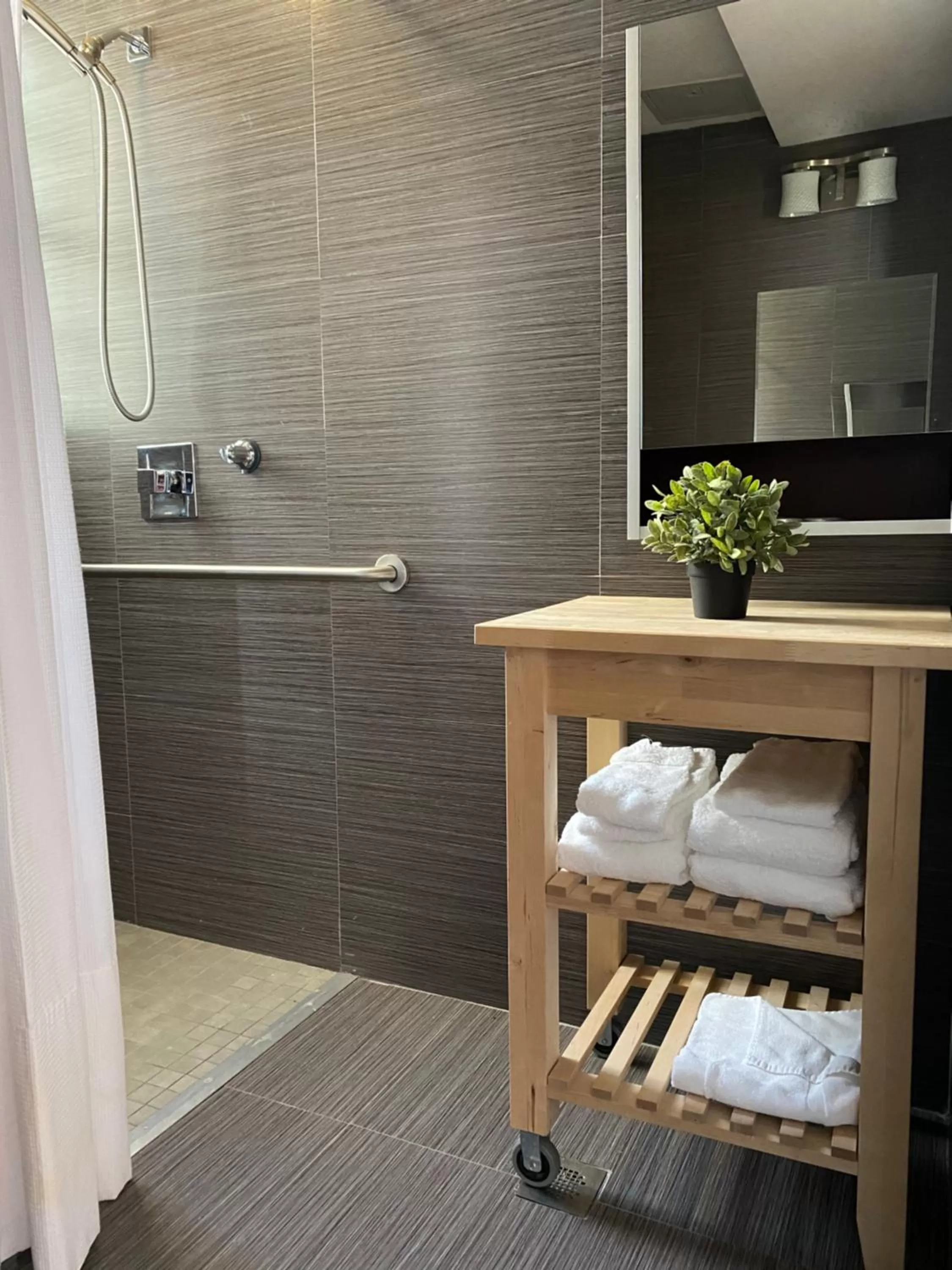 Shower in Harding Boutique Apartments