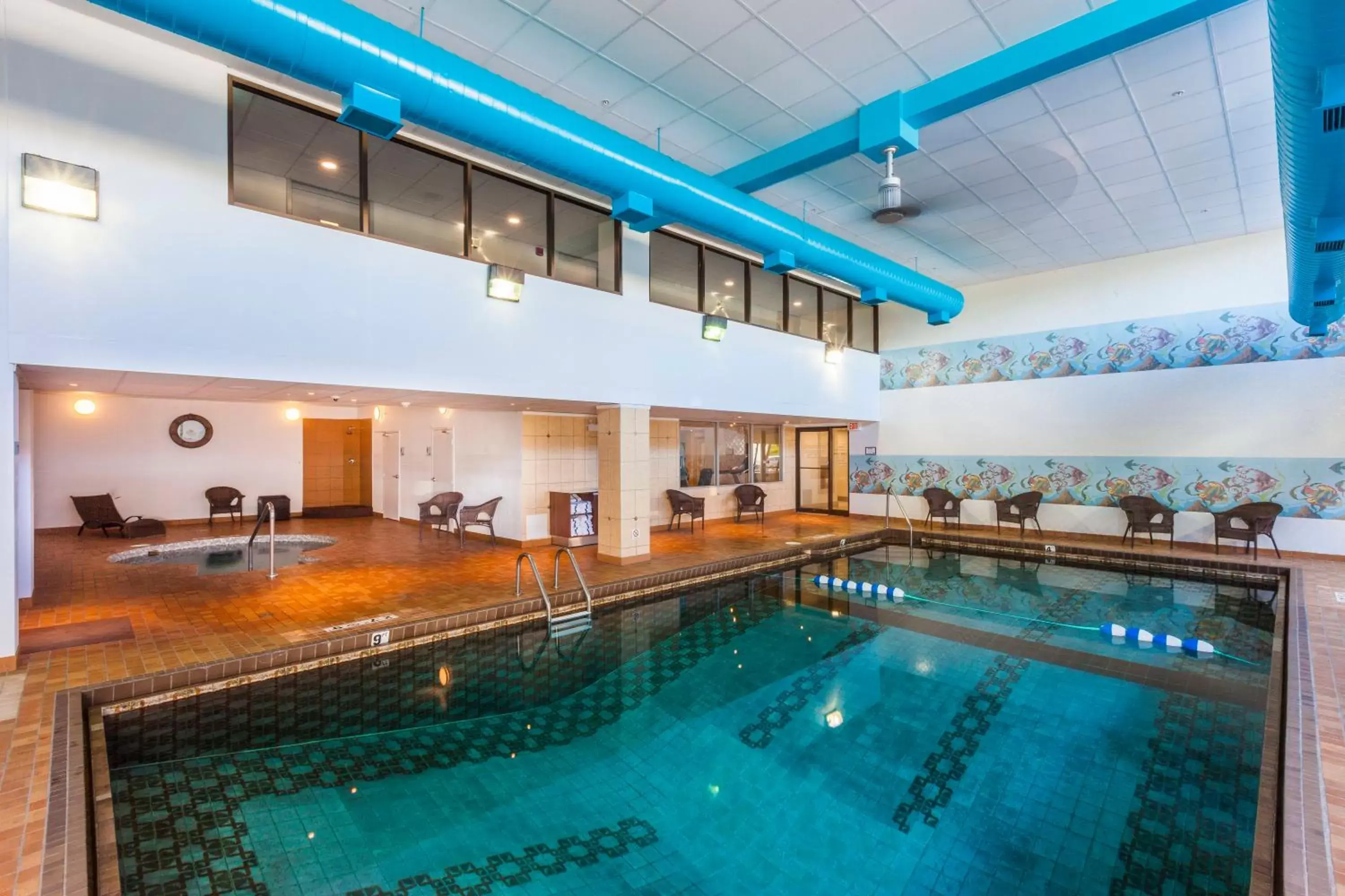 Swimming Pool in Holiday Inn Express Hotel & Suites Saint John Harbour Side, an IHG Hotel