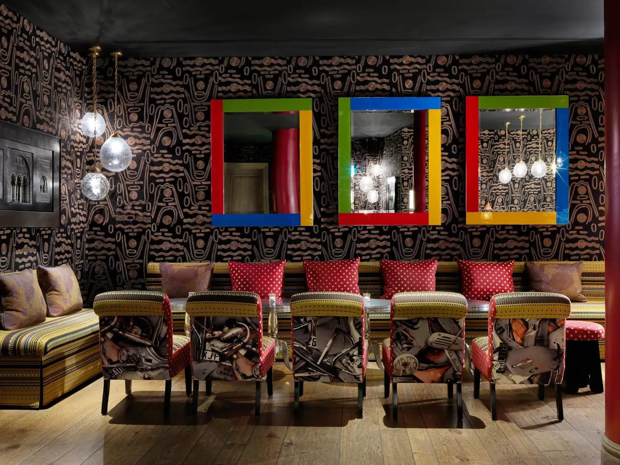 Lounge or bar in The Soho Hotel, Firmdale Hotels