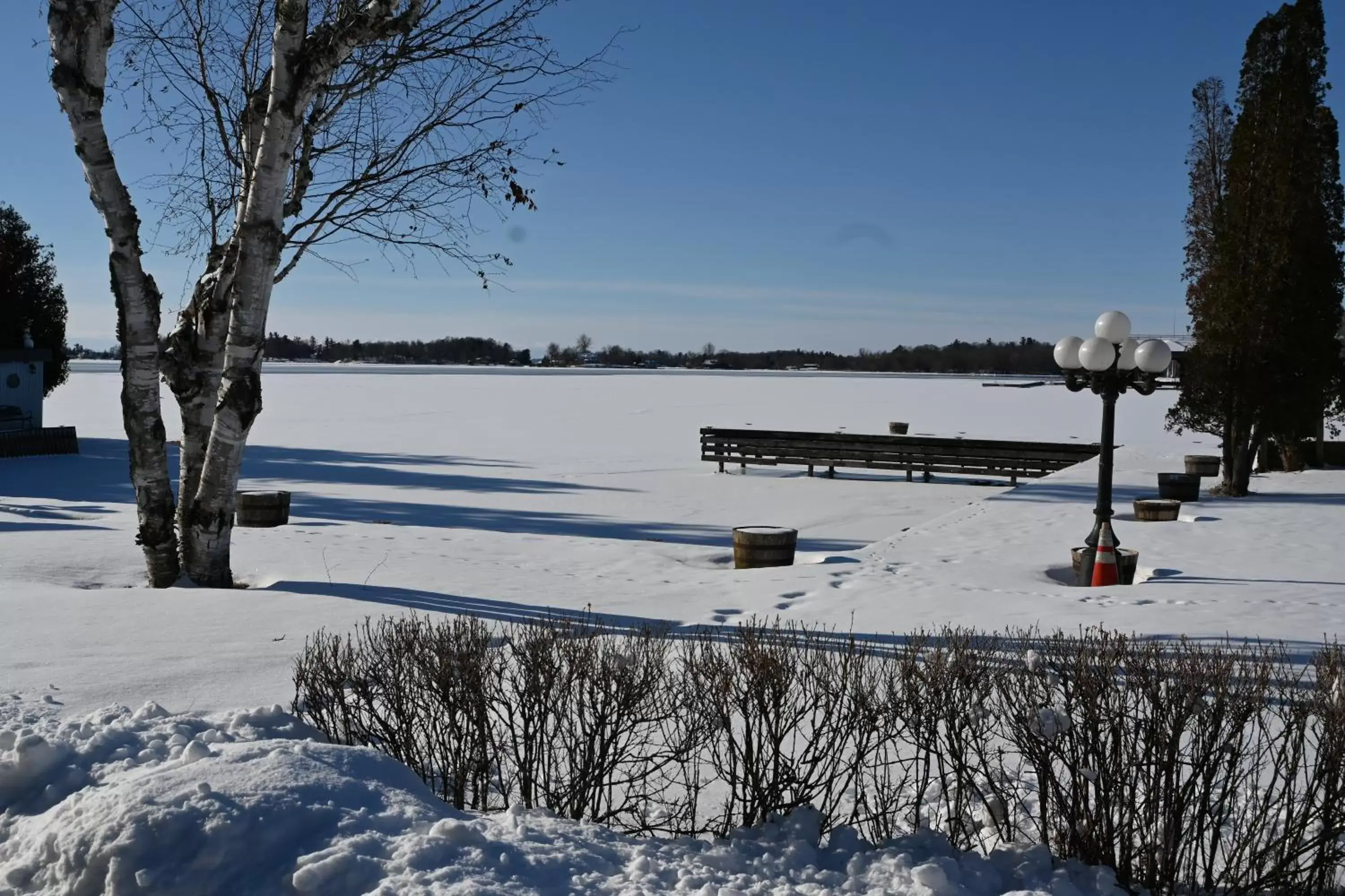 Natural landscape, Winter in The Gananoque Inn & Spa