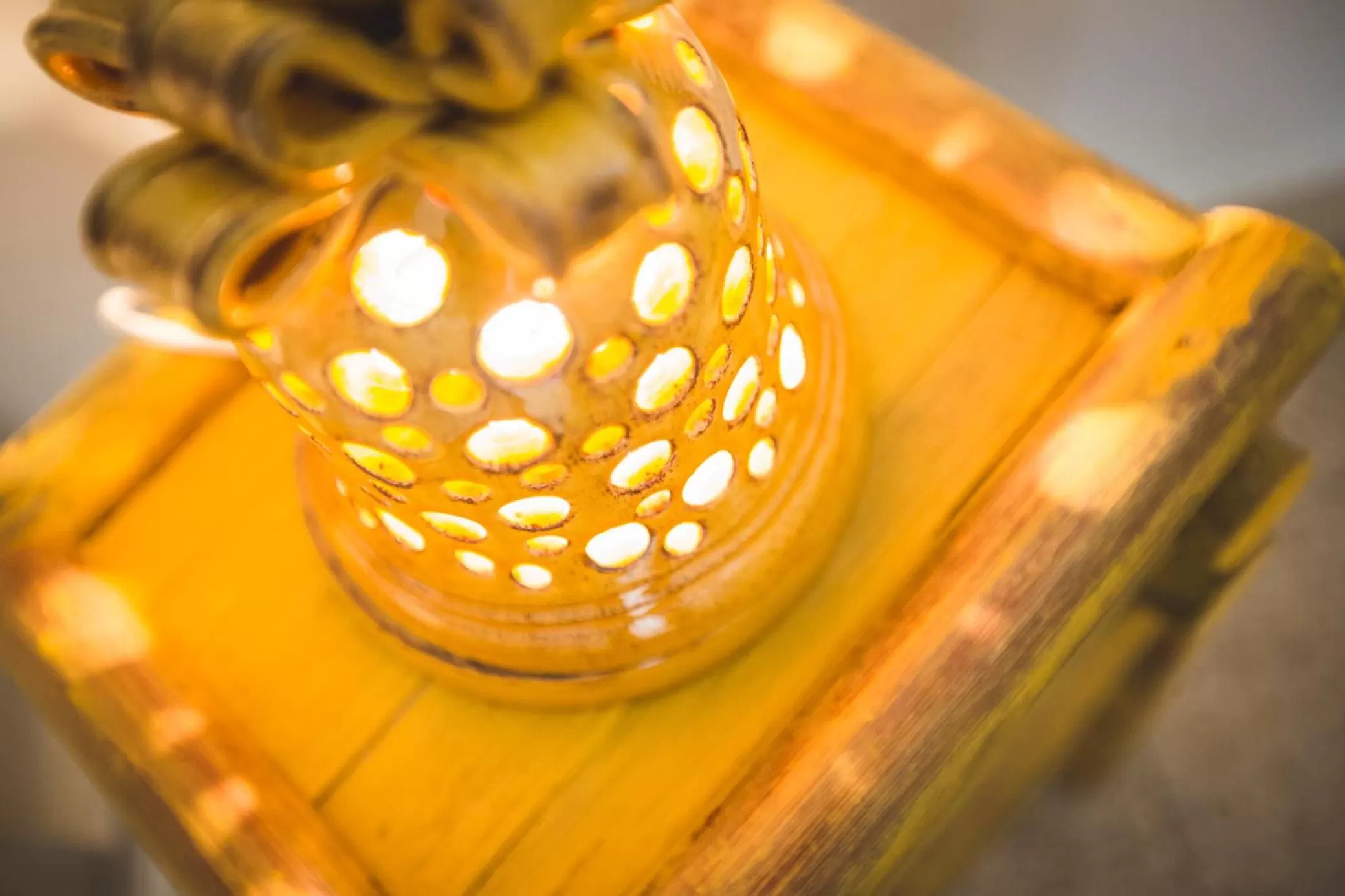 Decorative detail in B&B Le Ferule