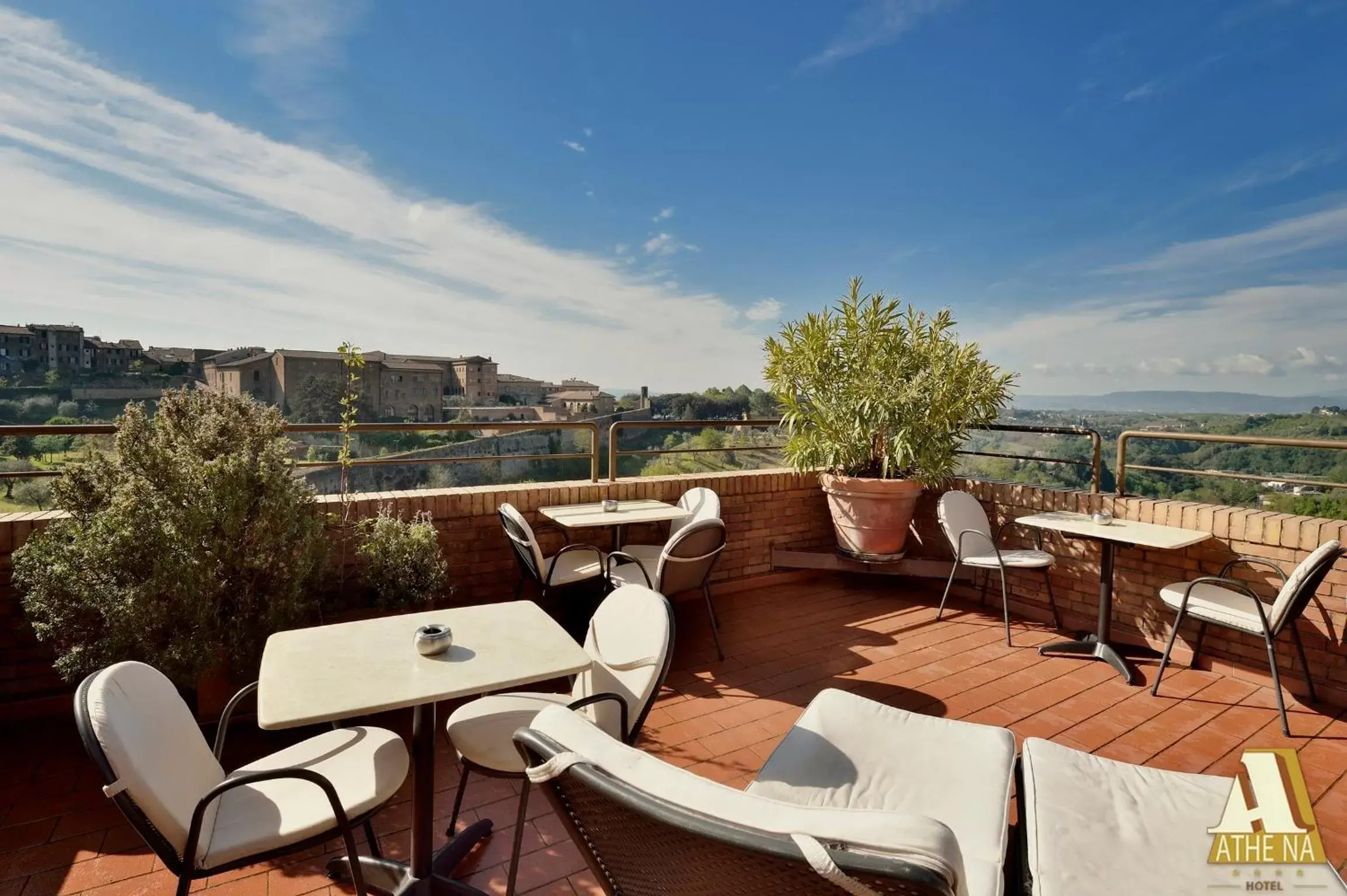 Balcony/Terrace in Hotel Athena