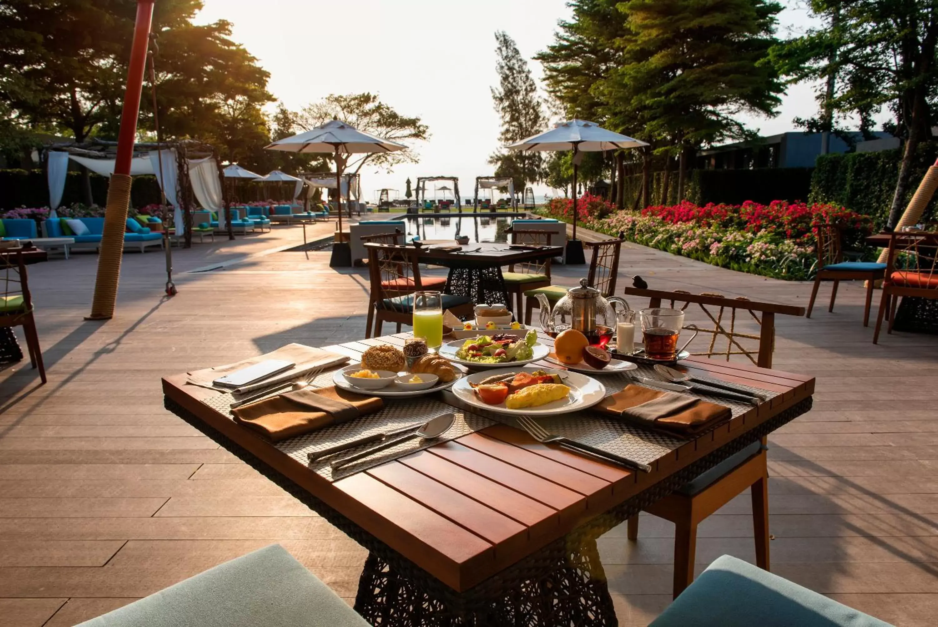 Pool view in SO Sofitel Hua Hin