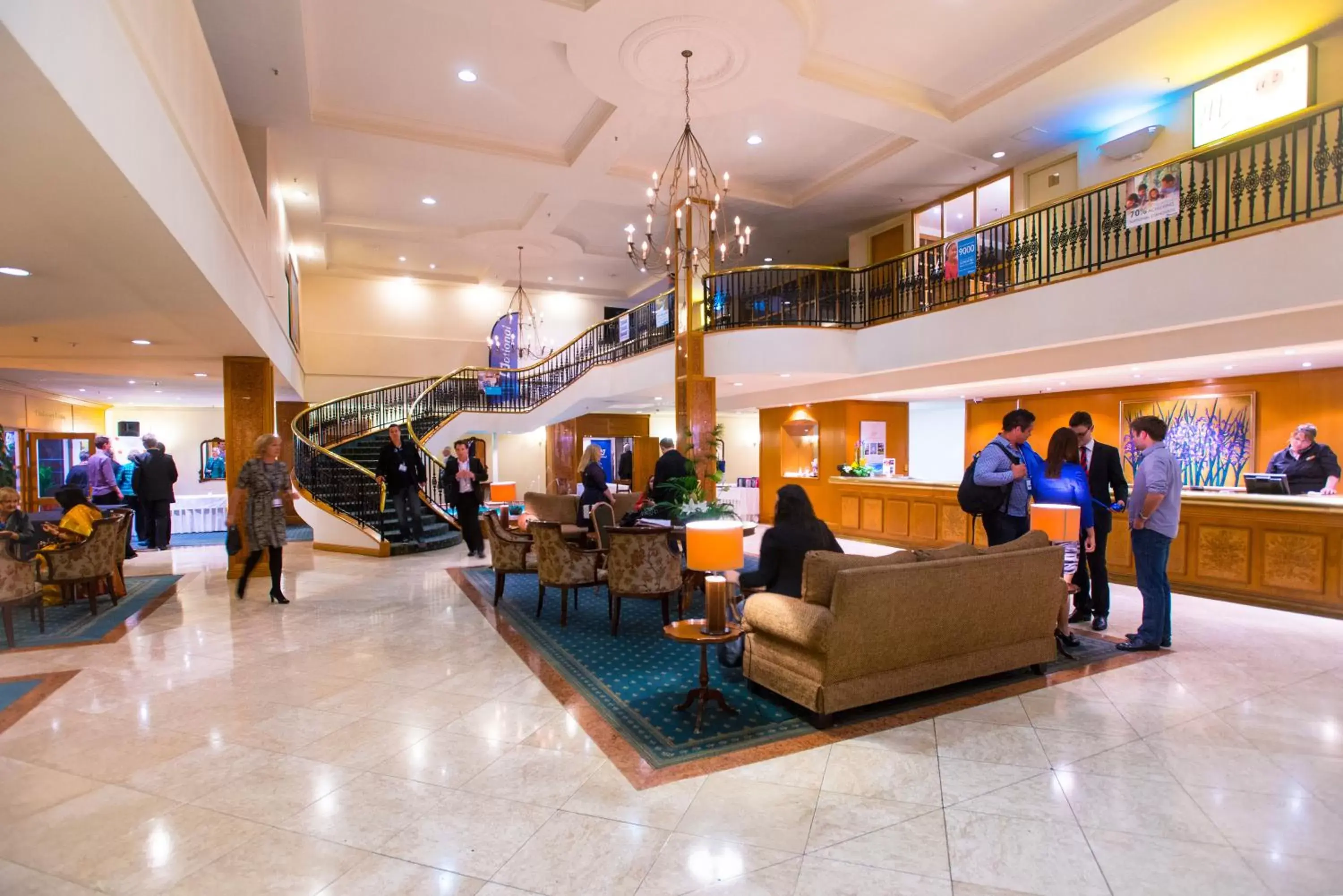 Lobby or reception, Lobby/Reception in Rutherford Hotel Nelson - A Heritage Hotel