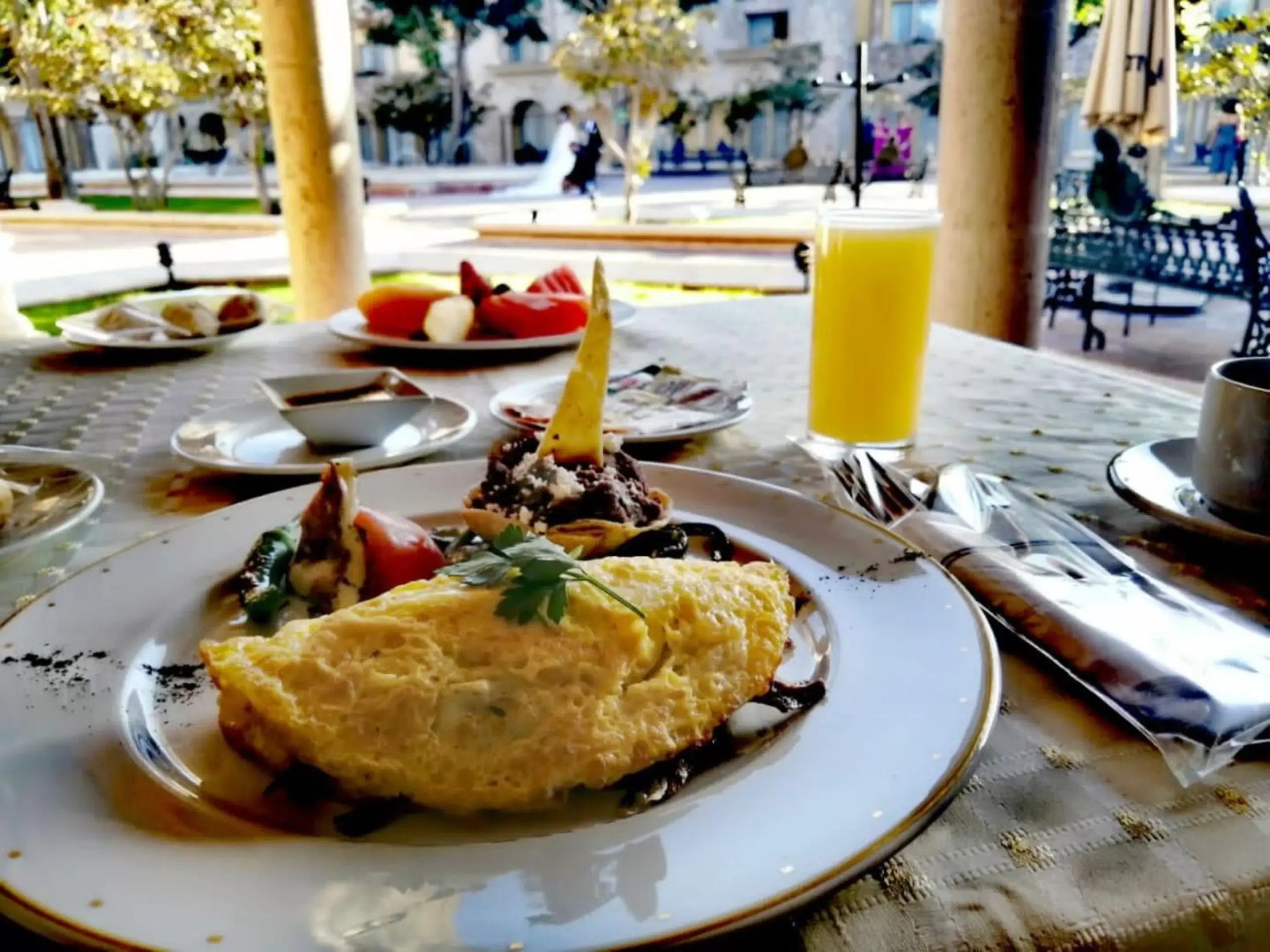 Breakfast in Quinta Real Aguascalientes