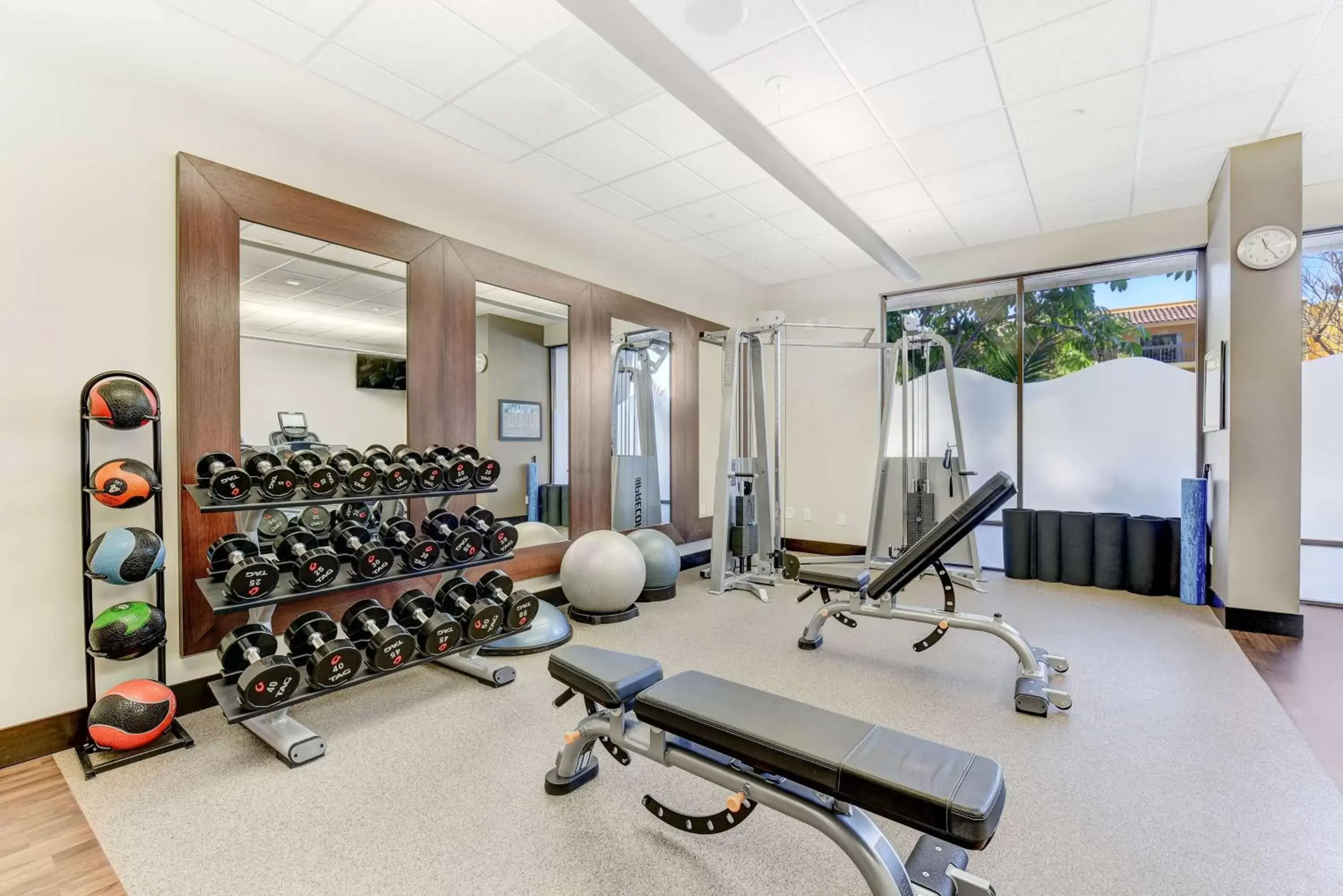 Fitness centre/facilities, Fitness Center/Facilities in Hilton Irvine/Orange County Airport