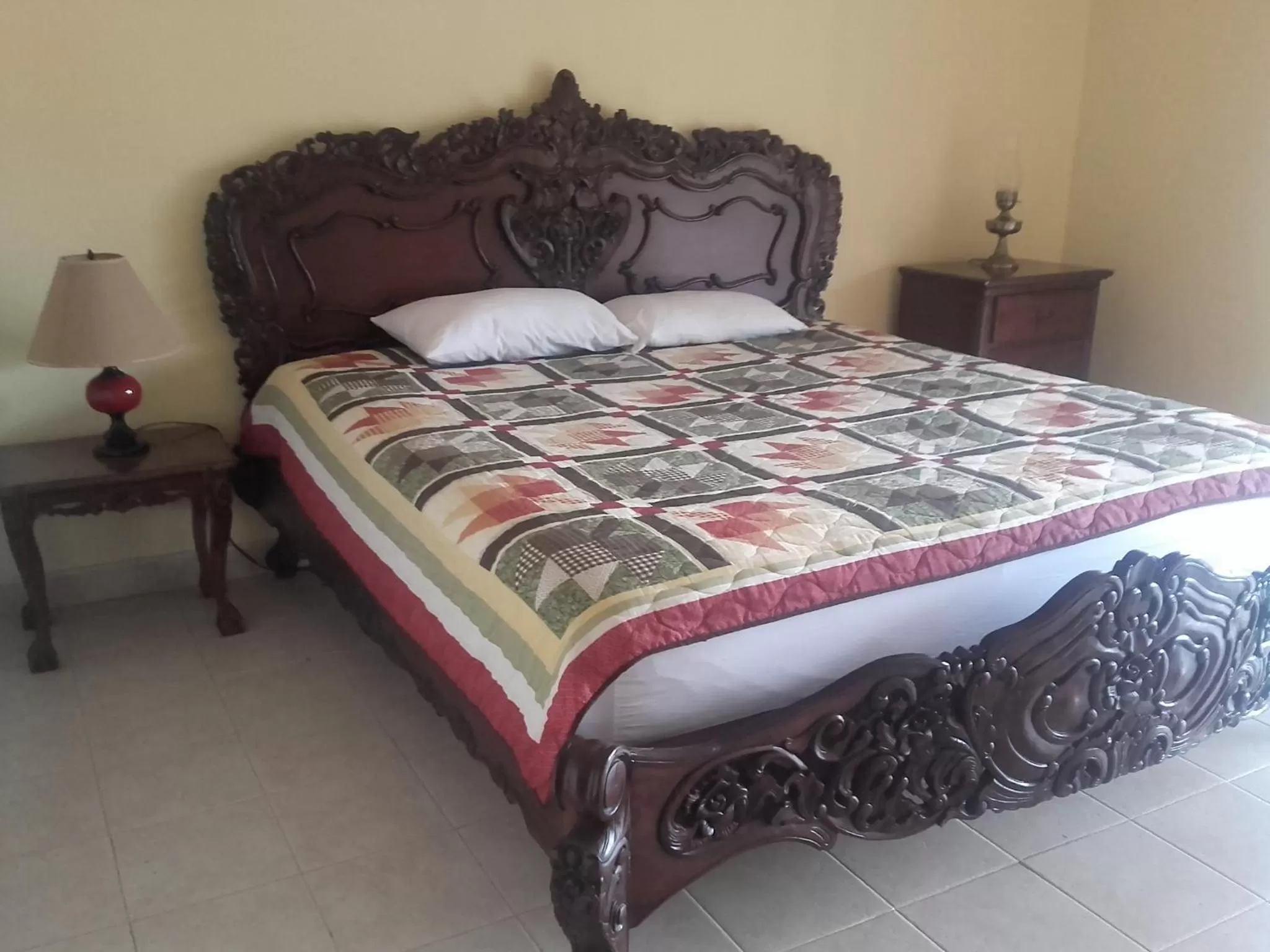 Bed in La Gaviota BnB