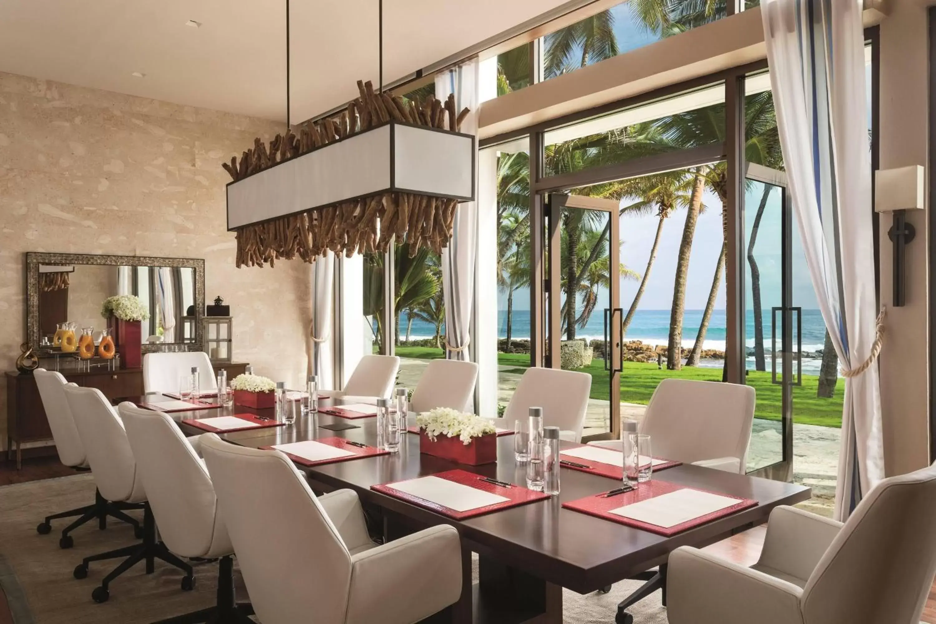 Meeting/conference room, Restaurant/Places to Eat in Dorado Beach, a Ritz-Carlton Reserve