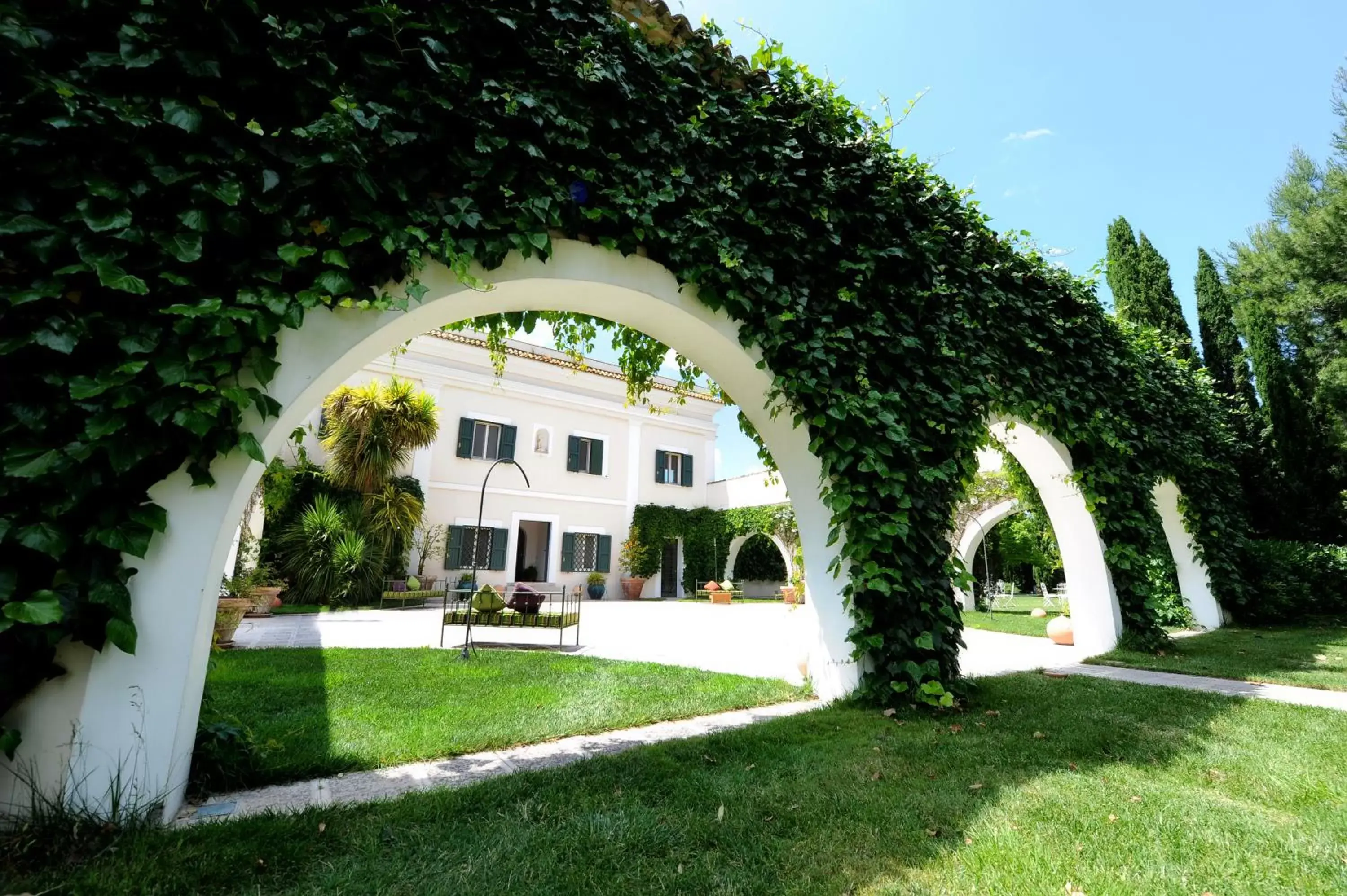 Patio, Property Building in Casa Freda