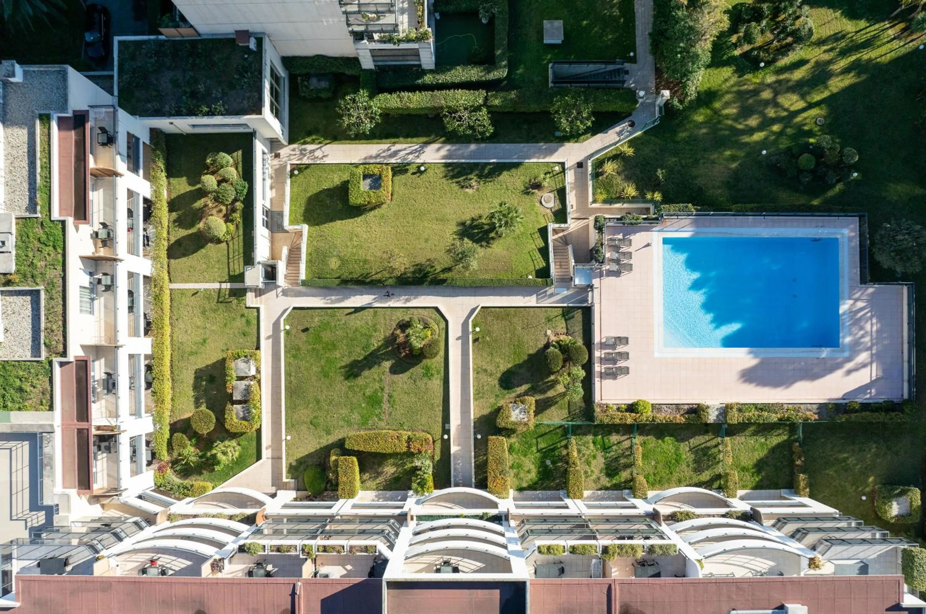 Property building in Nemea Appart Hotel Le Lido Cagnes sur Mer