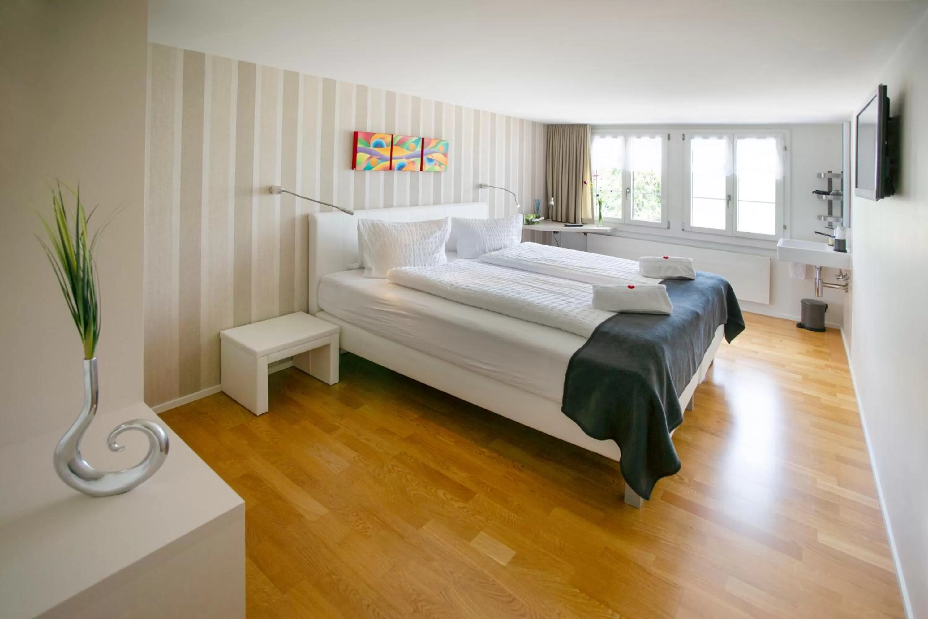 Photo of the whole room, Bed in Landgasthof Zollhaus