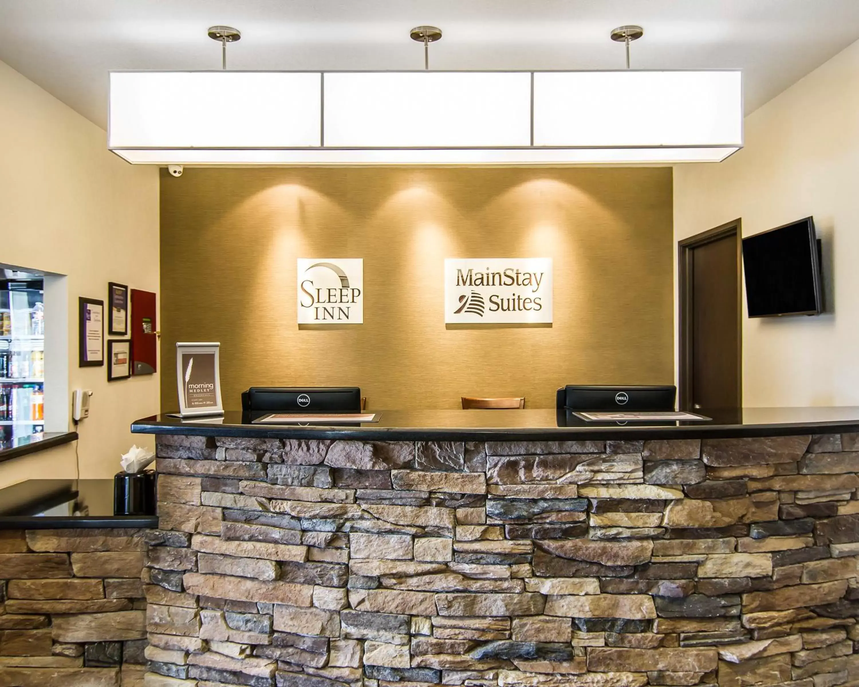 Lobby or reception in MainStay Suites Lufkin