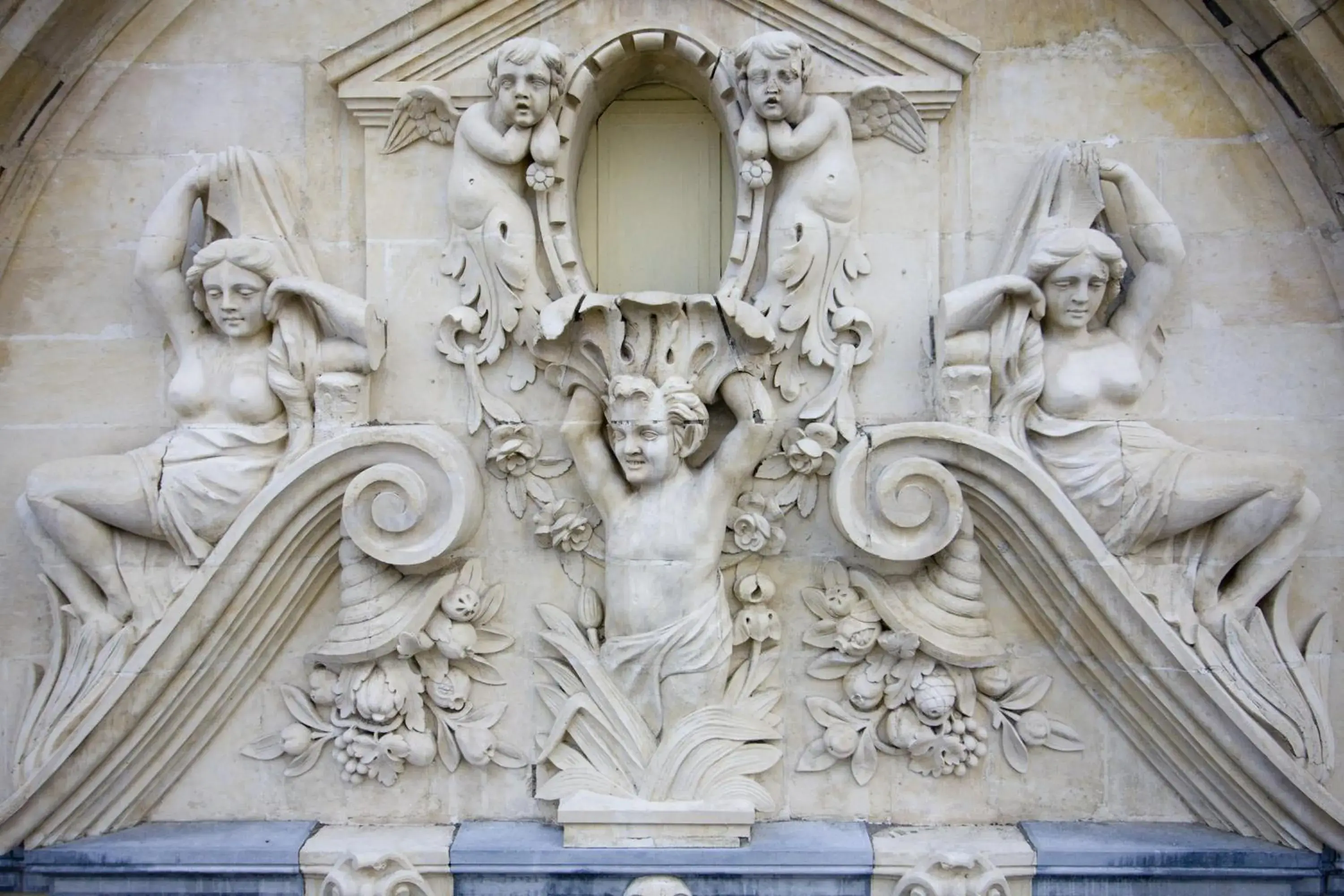 Decorative detail in Grand Hôtel Moderne