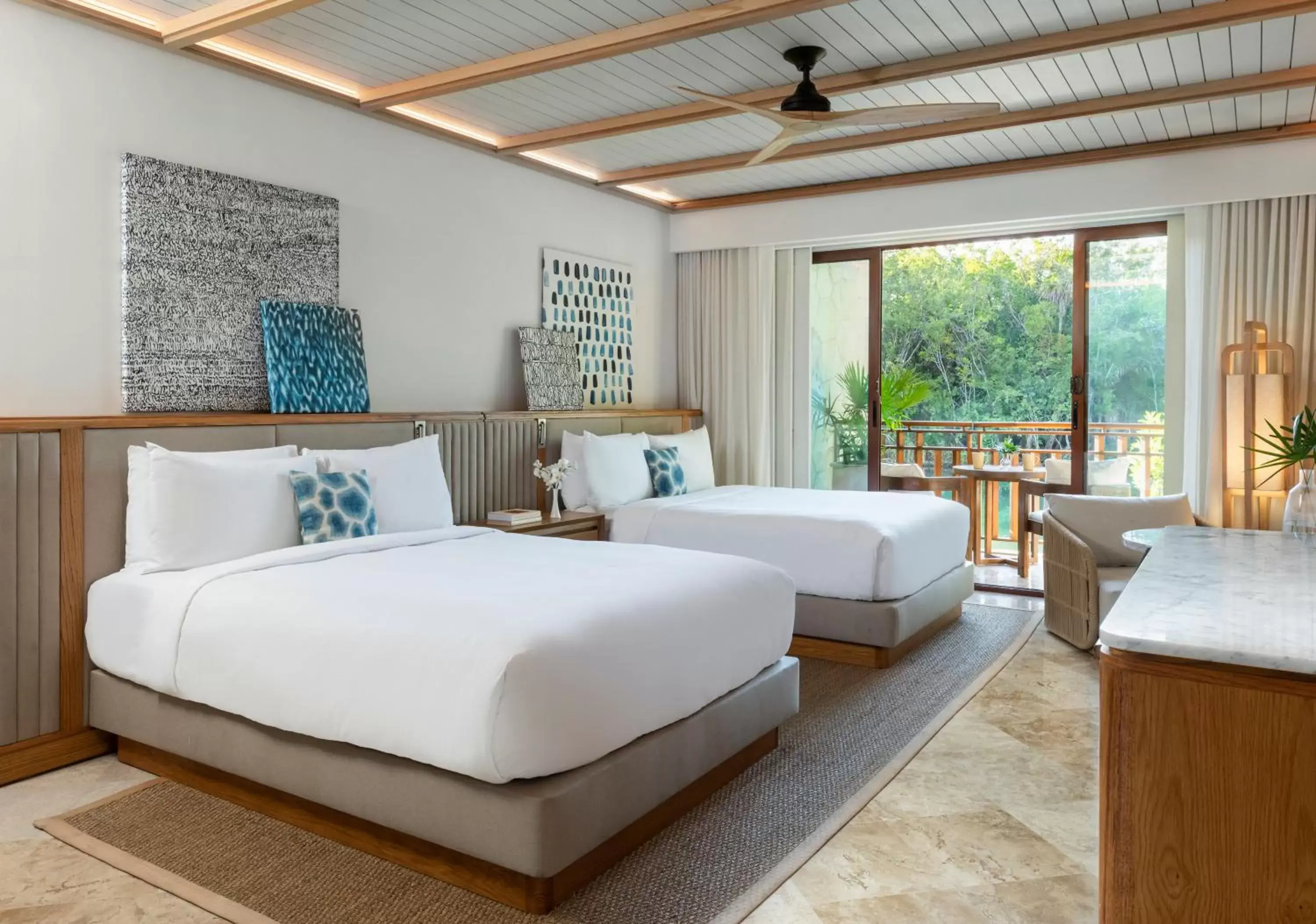 Bedroom, Bed in Fairmont Mayakoba Riviera Maya - All Inclusive