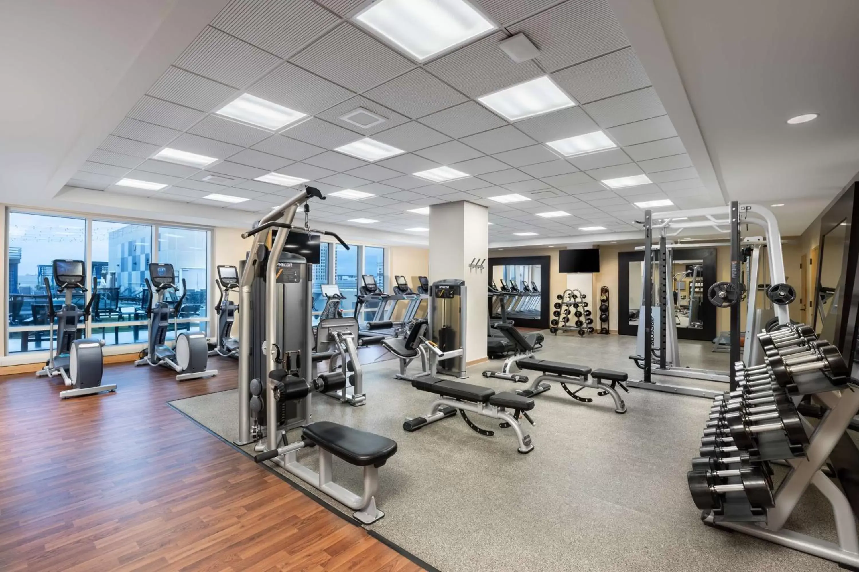 Fitness centre/facilities, Fitness Center/Facilities in Hilton Austin