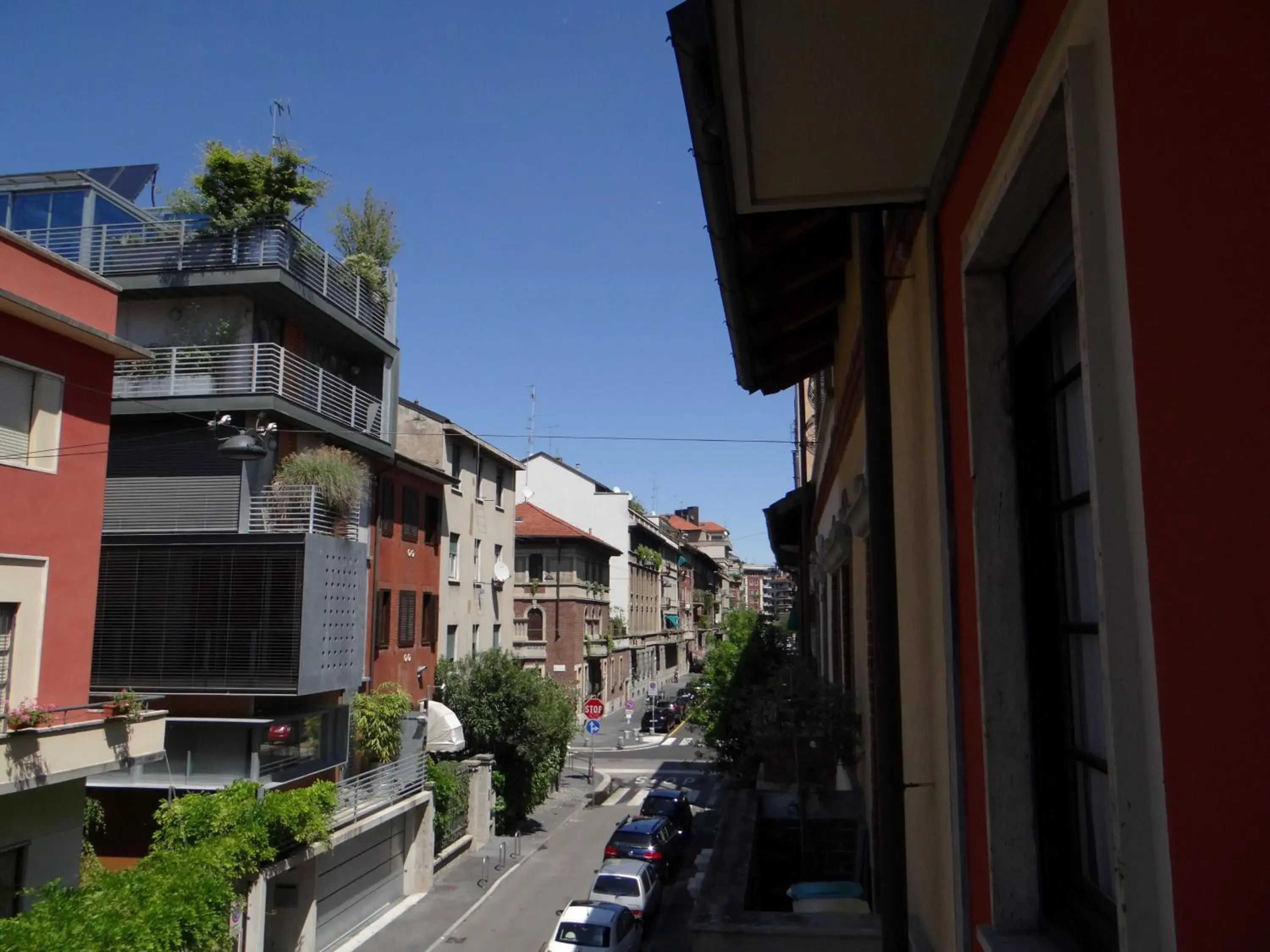 Balcony/Terrace in Hotel Amendola Fiera